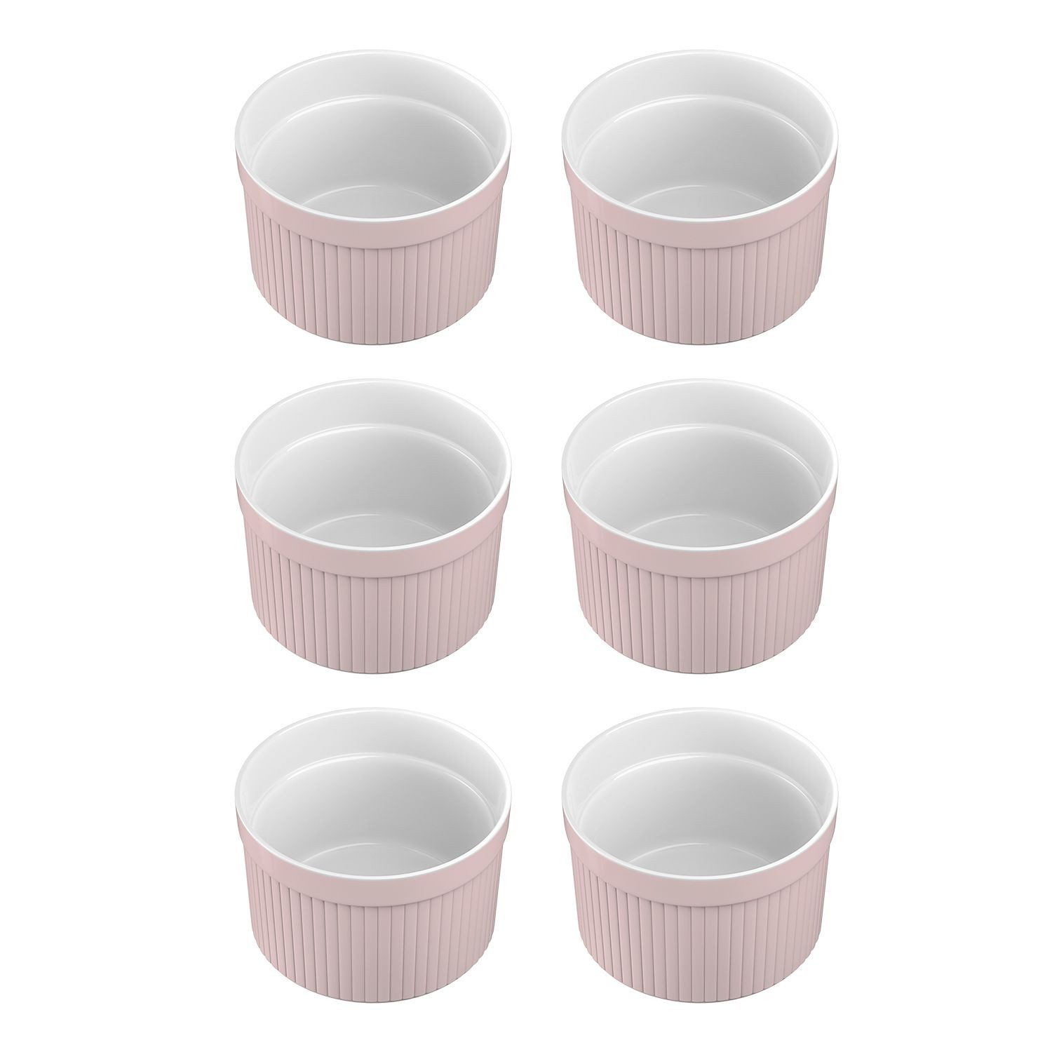 Intirilife Soufflée-Form, Porzellan, (6-St), Souffle Form Backform