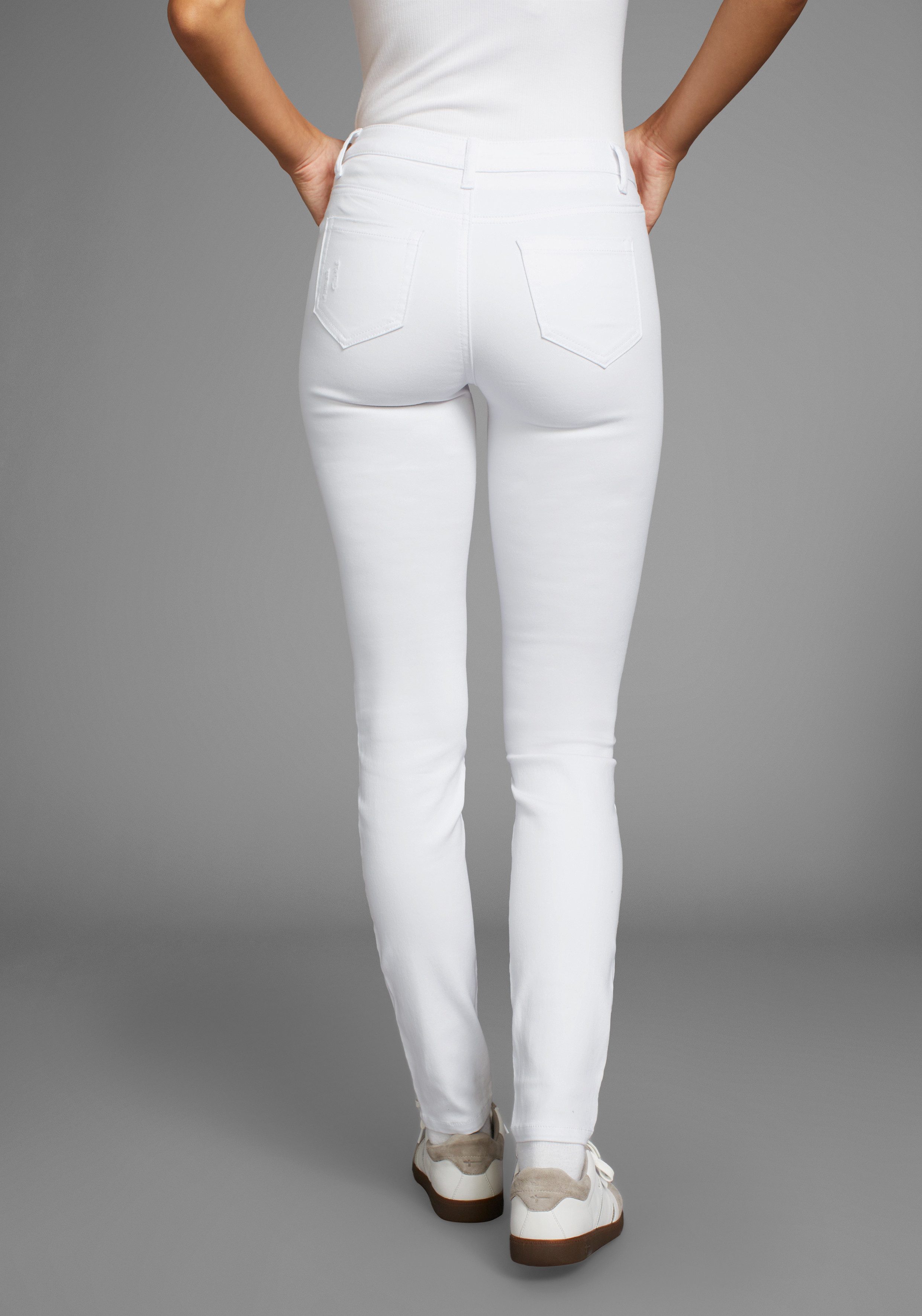 Arizona Skinny-fit-Jeans Ultra-Stretch Mid Waist günstig online kaufen
