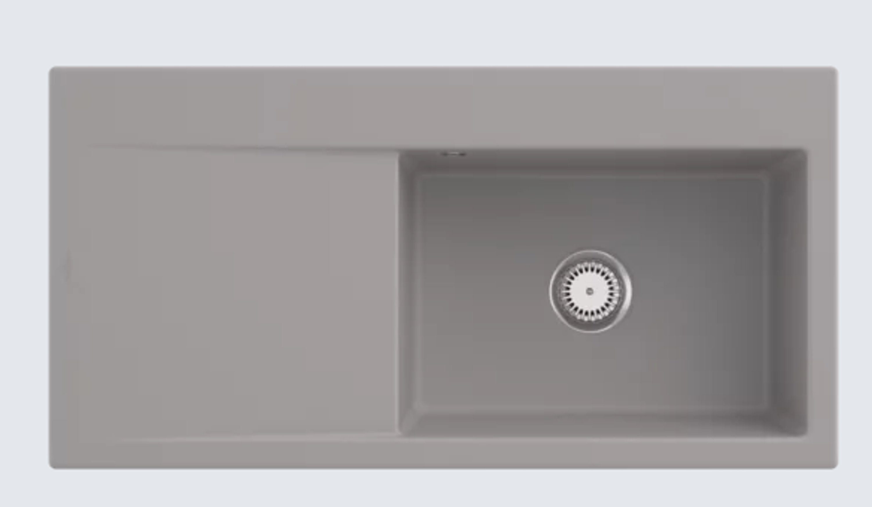 Villeroy & Boch Küchenspüle 3361 01 KD, Rechteckig, 100/22 cm, Becken rechts