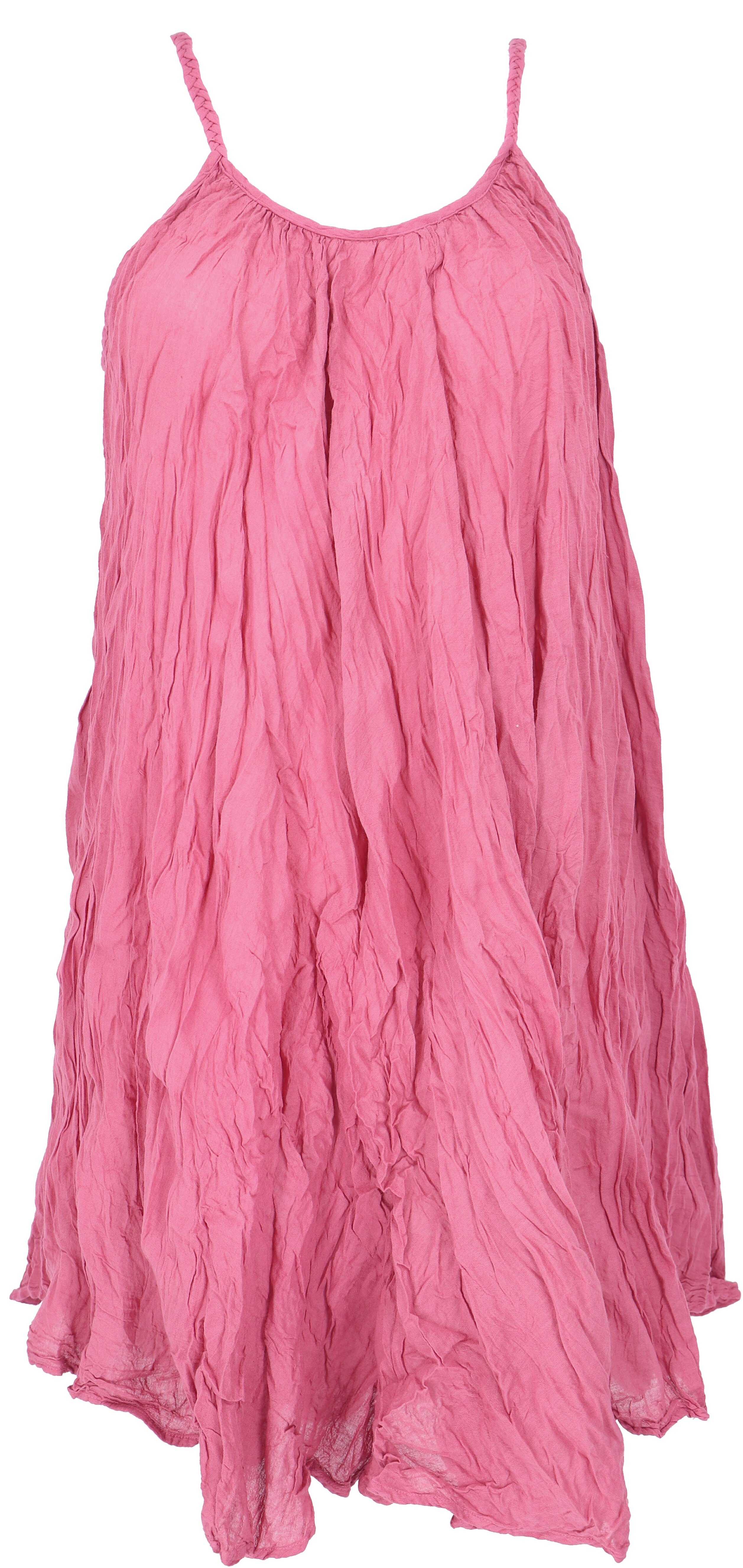 Guru-Shop Midikleid Boho Krinkelkleid, Minikleid, Sommerkleid,.. günstig online kaufen