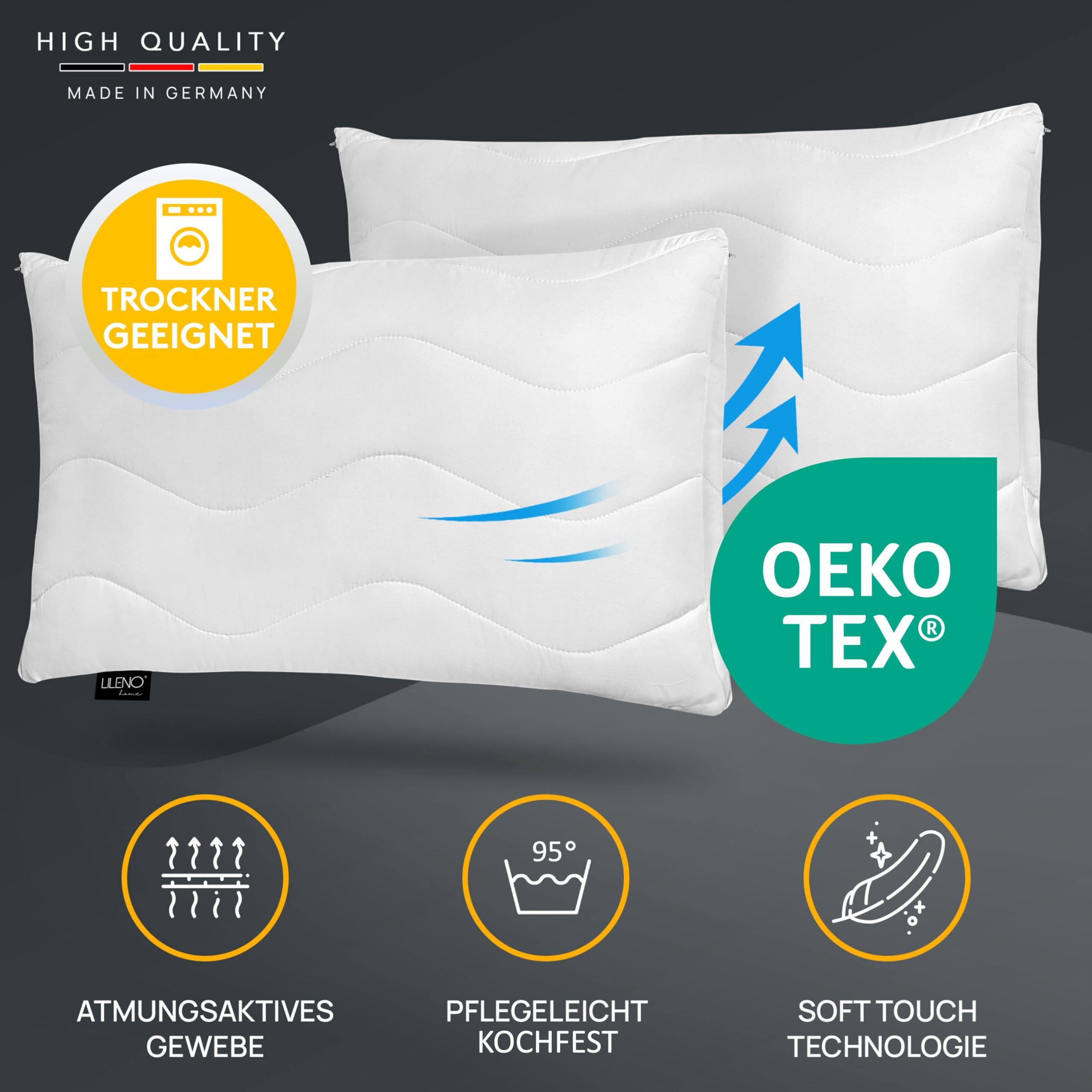 LILENO HOME Kopfkissen - gestepptes Kissen günstig online kaufen
