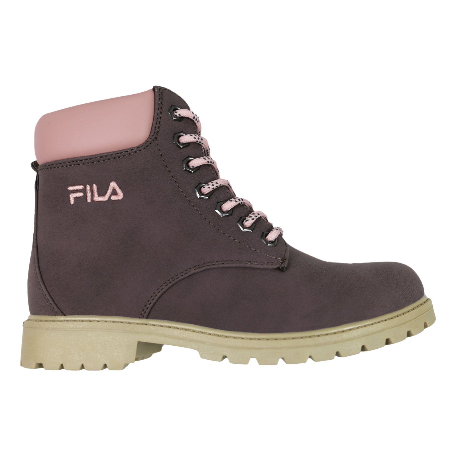 Fila Maverick Mid Wmn Schnürboots mit gesticktem FILA-Logo am Schaft