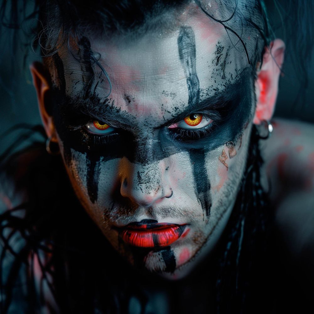 aricona Farblinsen HELLFIRE Farblinsen - rot-gelbe Farbige Kontaktlinsen, Ohne Stärke, 2 Stück