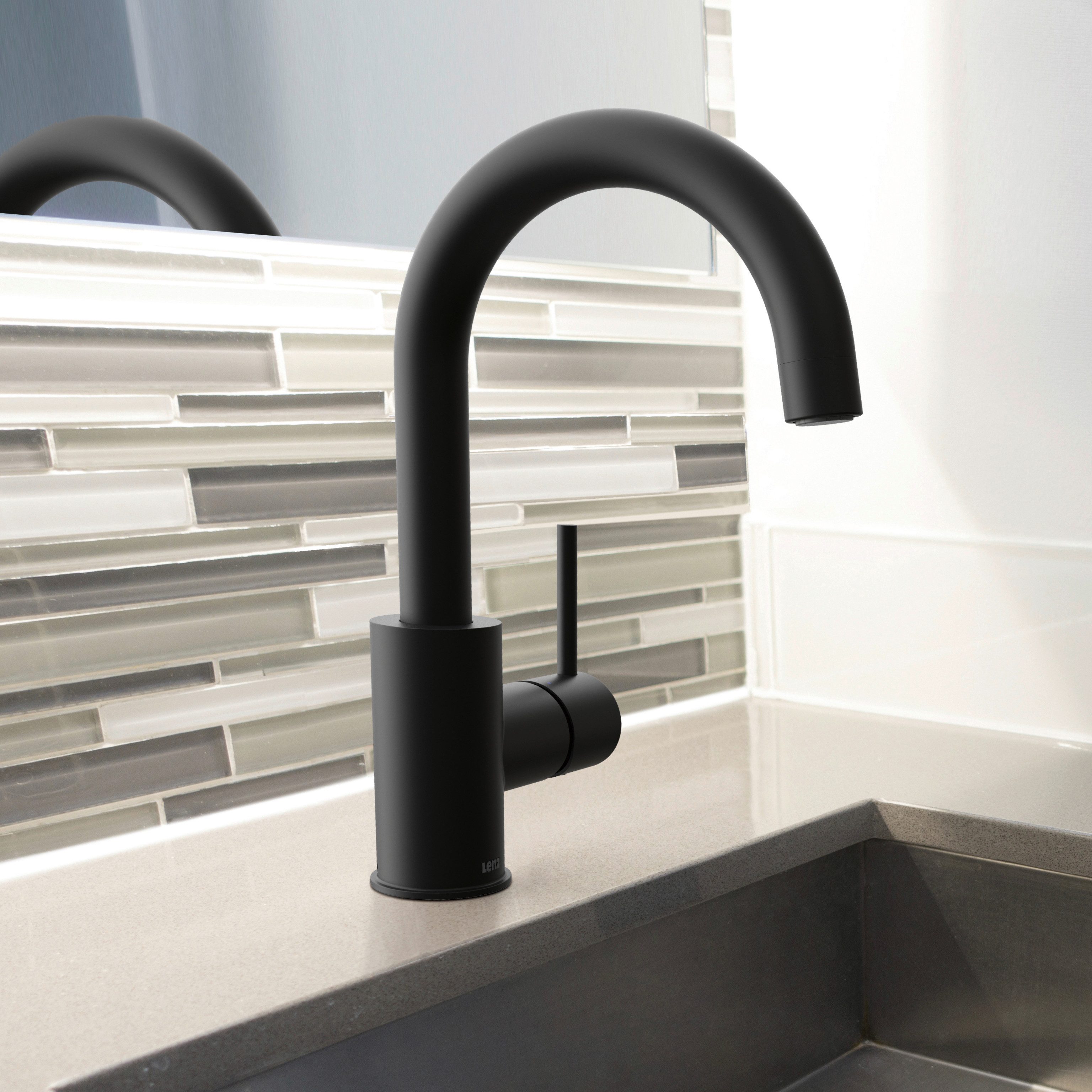 Lenz Waschtischarmatur BOW2 (Armatur mit Pop-Up-Ventil) EasyFix Befestigung – Bild 2 von 5
