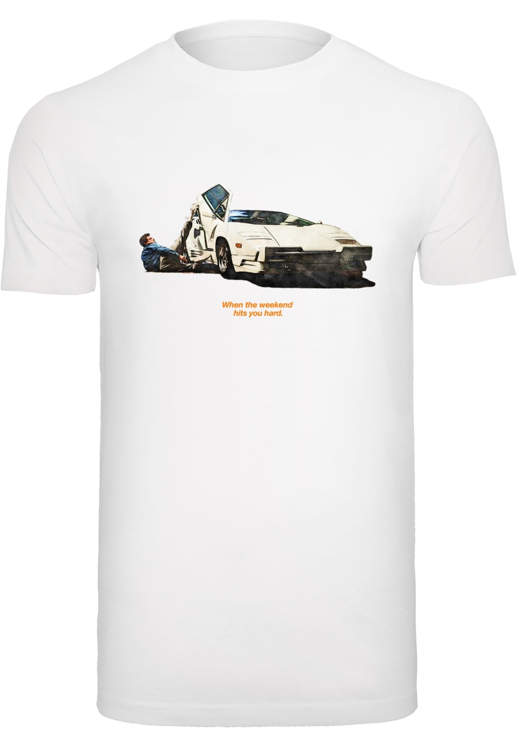 MisterTee T-Shirt MisterTee Herren Weekend Wolf günstig online kaufen