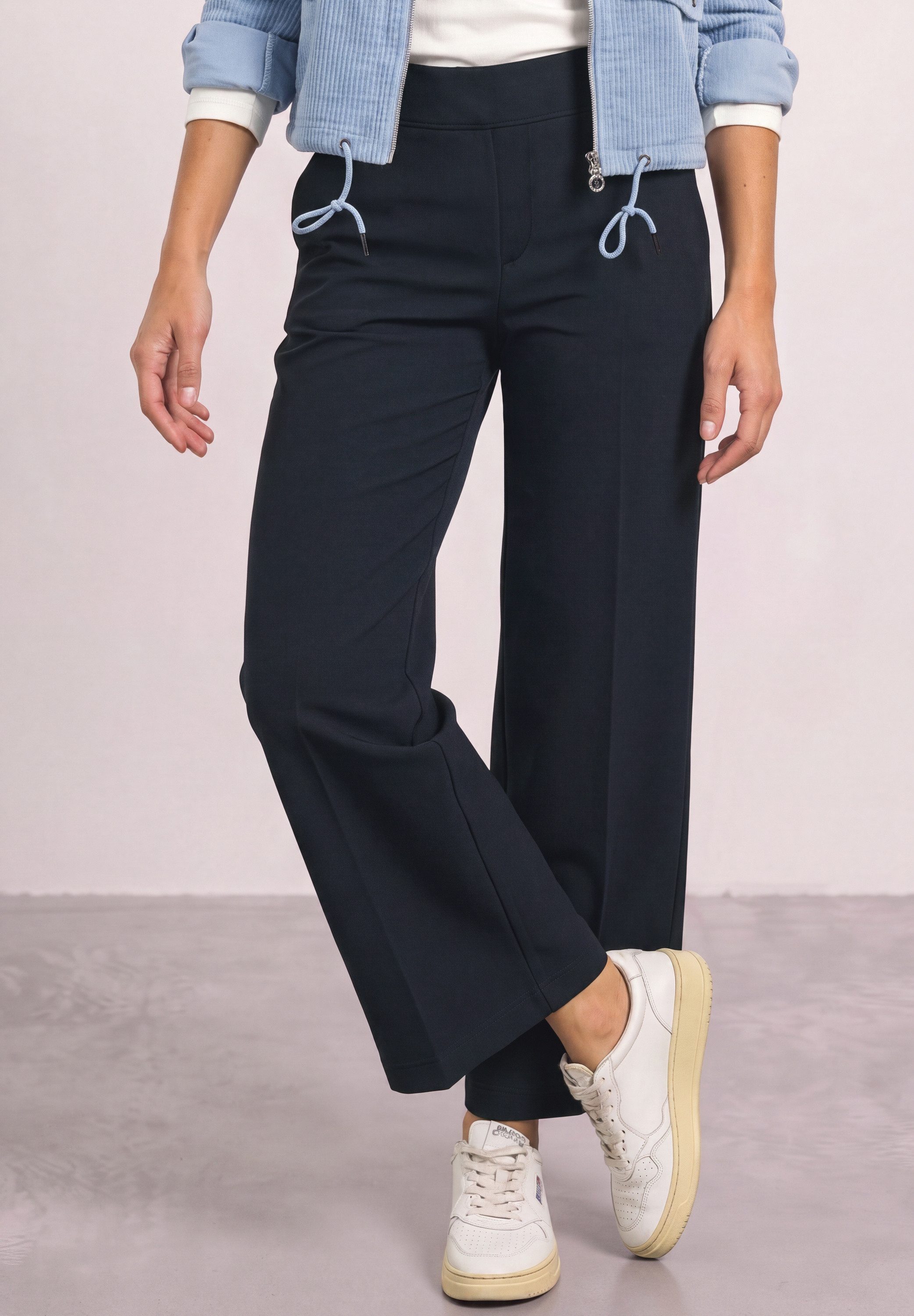 STREET ONE Stoffhose mit Wide Legs