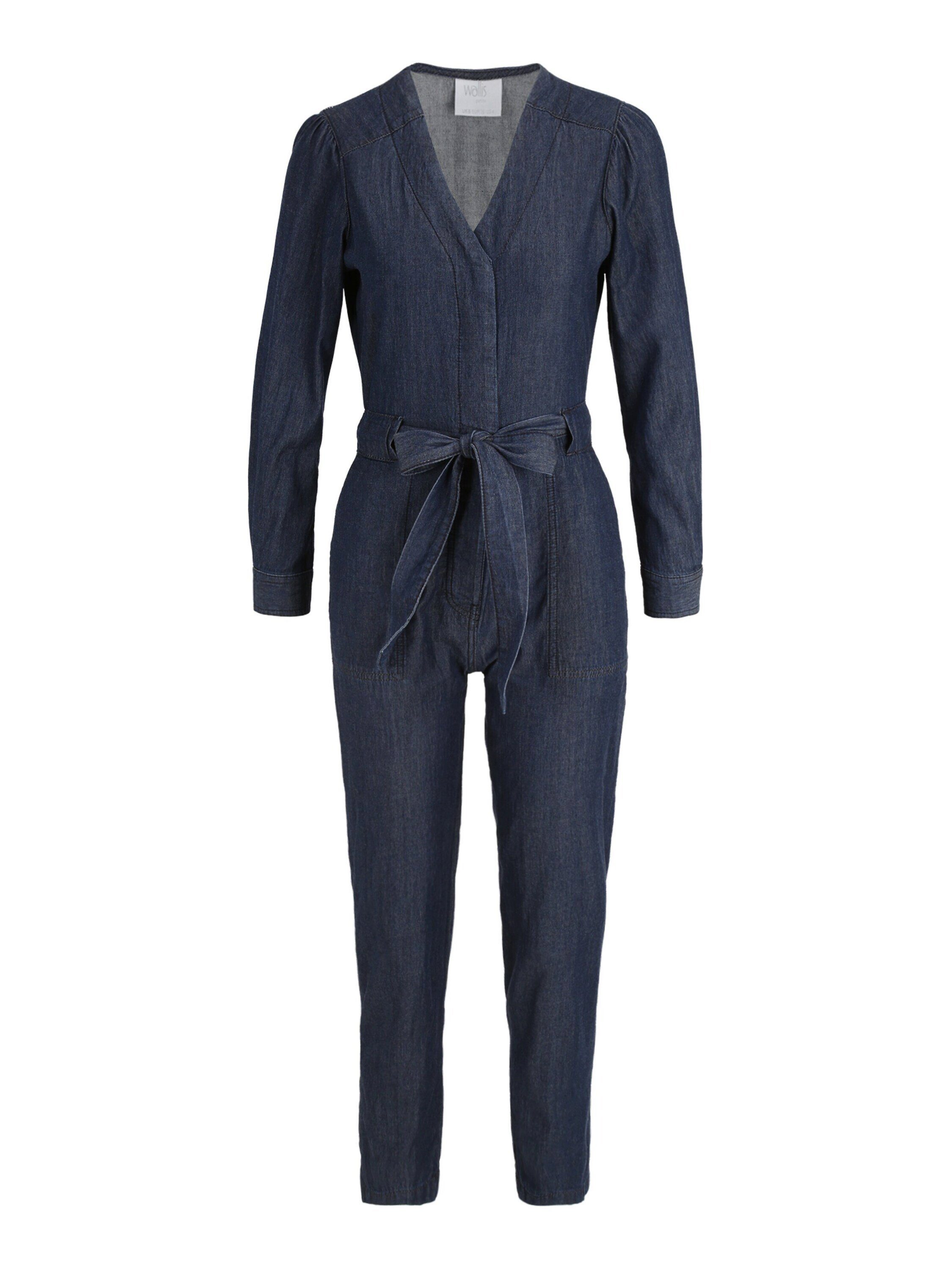 Wallis Petite Jumpsuit (1-tlg) Wickel-Design