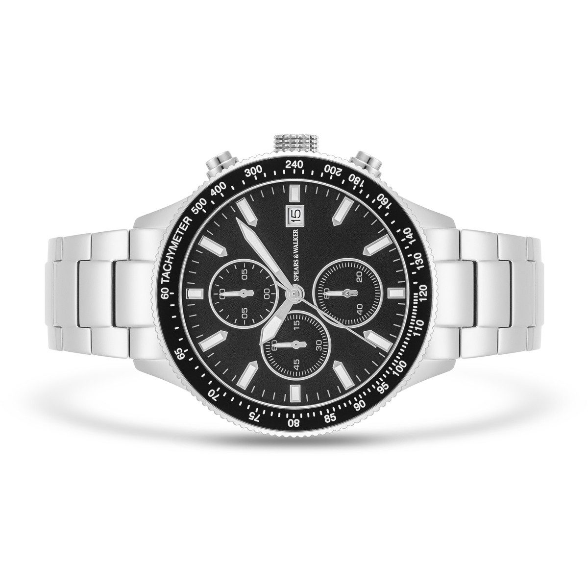 Spears & Walker Chronograph silber