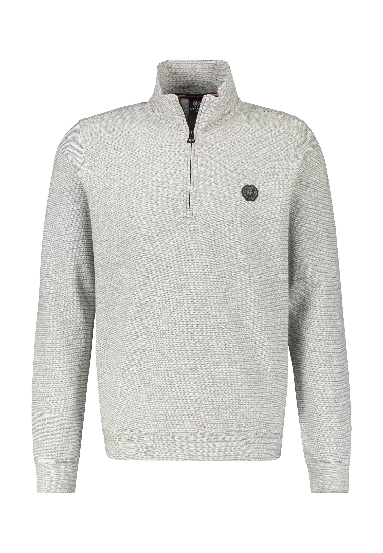 LERROS Sweatjacke "LERROS Sweat-Troyer in Strukturqualität" günstig online kaufen