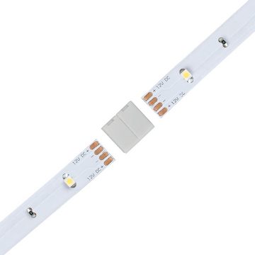 Paulmann LED Stripe YourLED Clip-Verbinder 2er Pack aus Kunststoff für gekürzte LED Strips, 1-flammig, LED Streifen