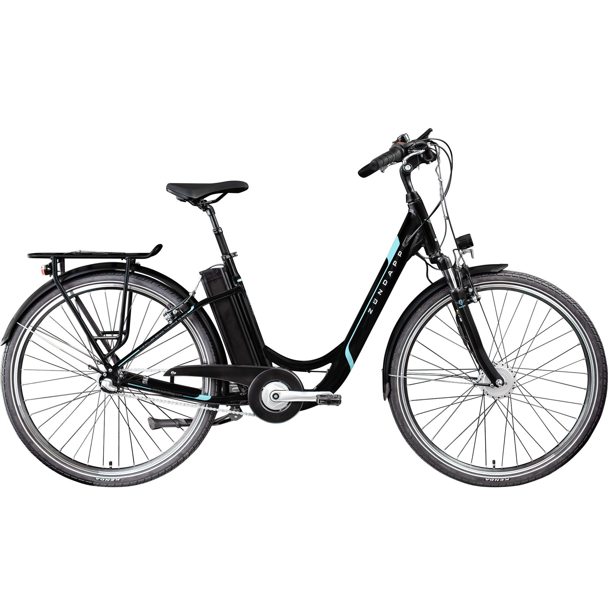 Zündapp E-Bike Cityrad Z510, 3 Gang Shimano Nexus SC-3C41 Schaltwerk, Nabenschaltung, Frontmotor, 531 Wh, Pedelec, Elektrofahrrad für Damen u. Herren