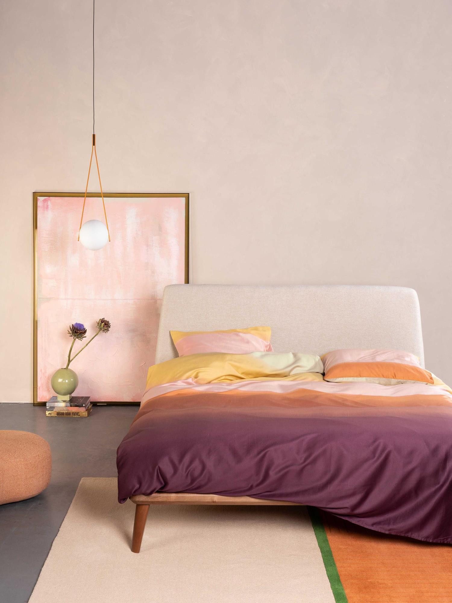 Essenza Bettwäsche Lunare, Satin, 2 teilig, mit Streifen
