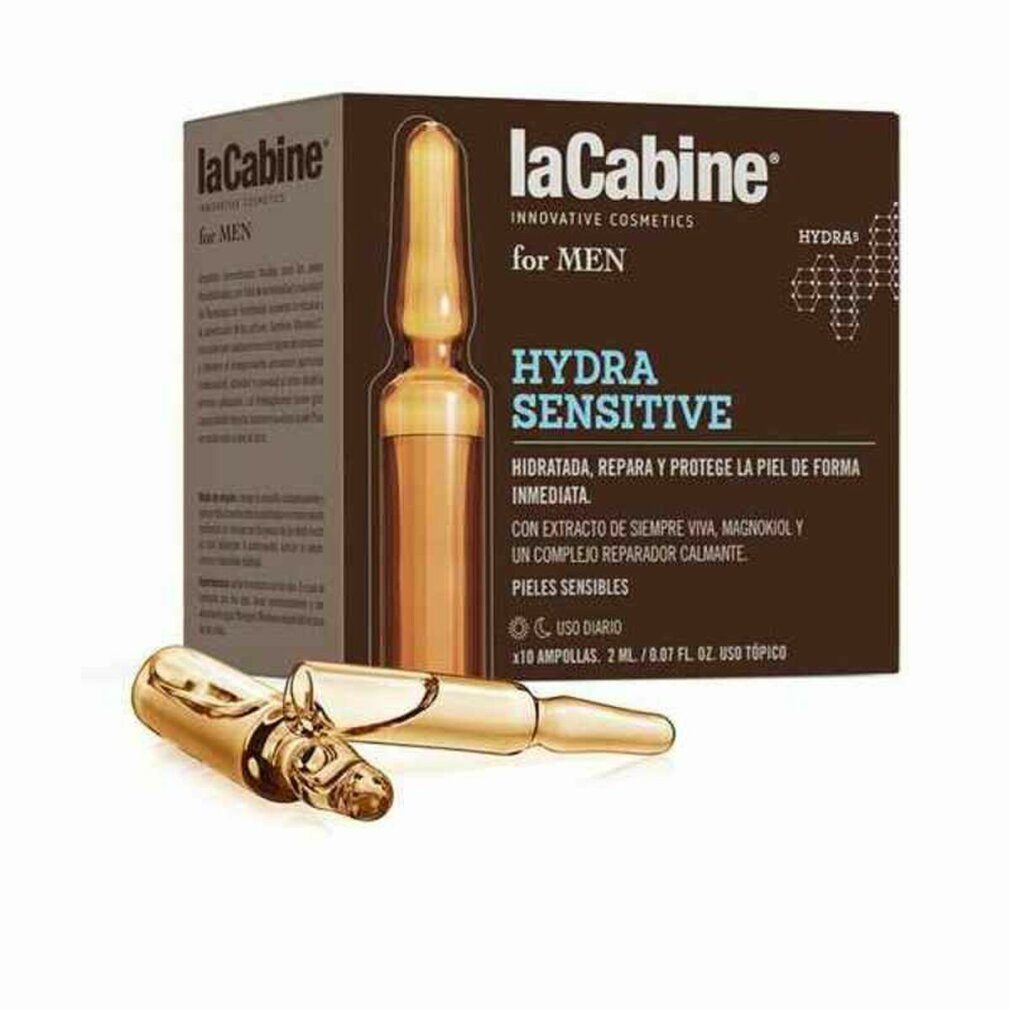 x Tagescreme 2 Cabine LA ml ampollas sensitive FOR 10 hydra La MEN CABINE