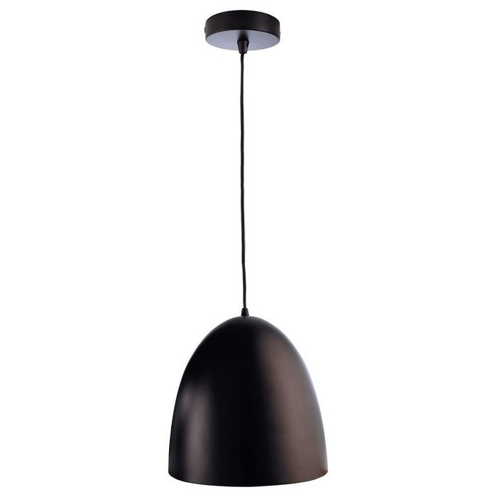 Deko-Light Hängeleuchte Geschmackvolle Pendelleuchte Bell aus Metall in schwarz keine Angabe Leuchtmittel enthalten: Nein warmweiss Hängeleuchte Pendellampe Pendelleuchte