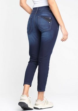 GANG Relax-fit-Jeans 94AMELIE CROPPED mit Stretch für hohen Tragekomfort