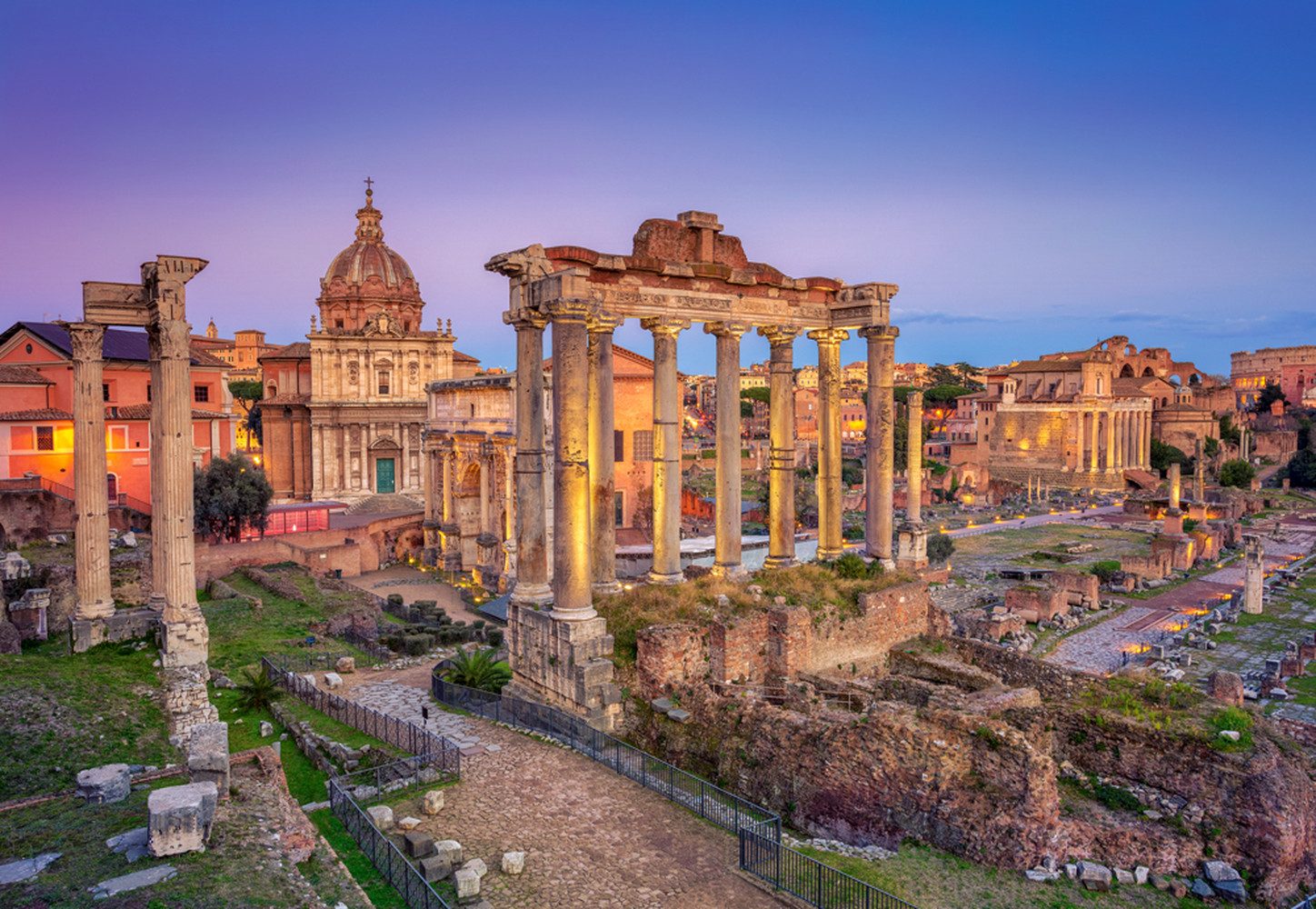 Castorland Puzzle Das Forum Romanum in Rom, Puzzleteile