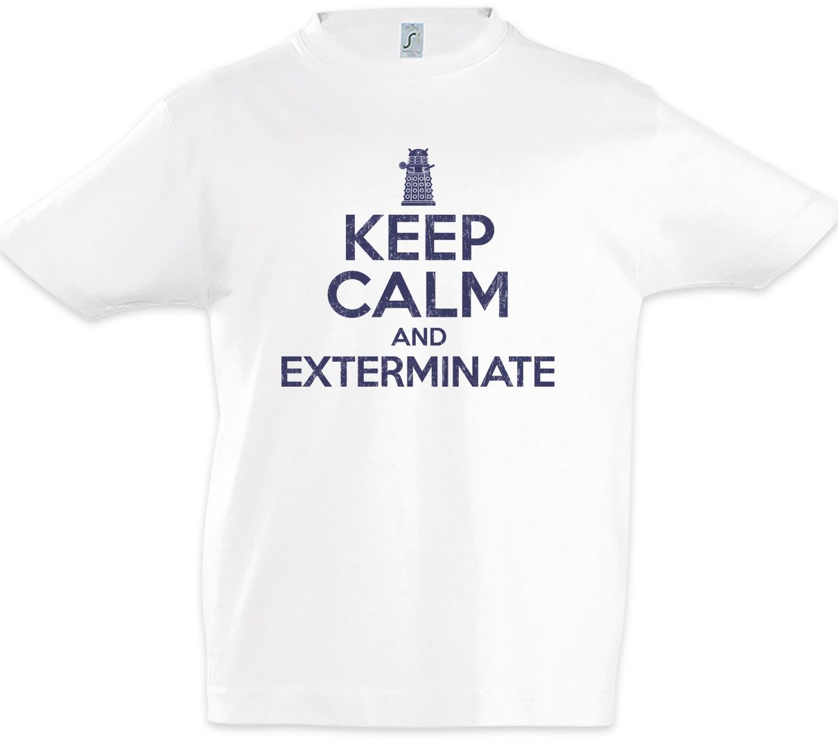 Print-Shirt Keep Calm And Exterminate Kinder T-Shirt Graham Yasmin Who Ryan Doc