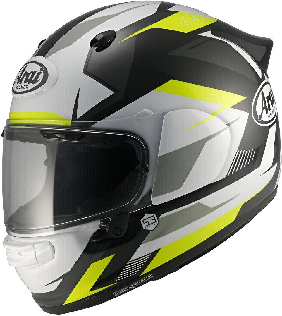 Arai Motorradhelm Quantic Supra Helm, Pinlock, Herausnehmbares Innenfutter, Spoiler