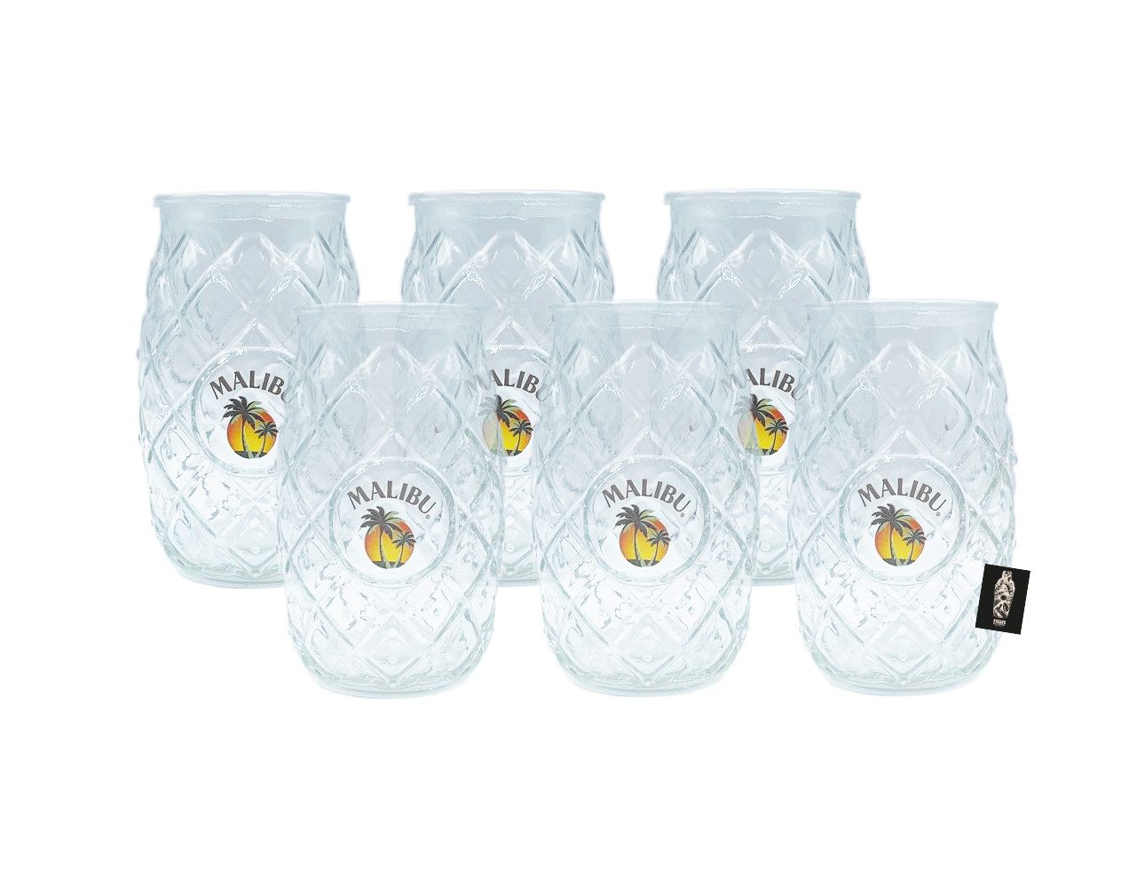 Malibu Стекло-Set Malibu 6er-Set Glas Стекло Set - 6x Стекло