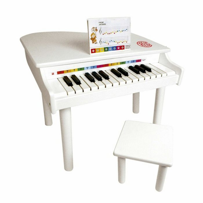 Reig Lernspielzeug Klavier Reig Weiß Für Kinder (49 5 x 52 x 43 cm)