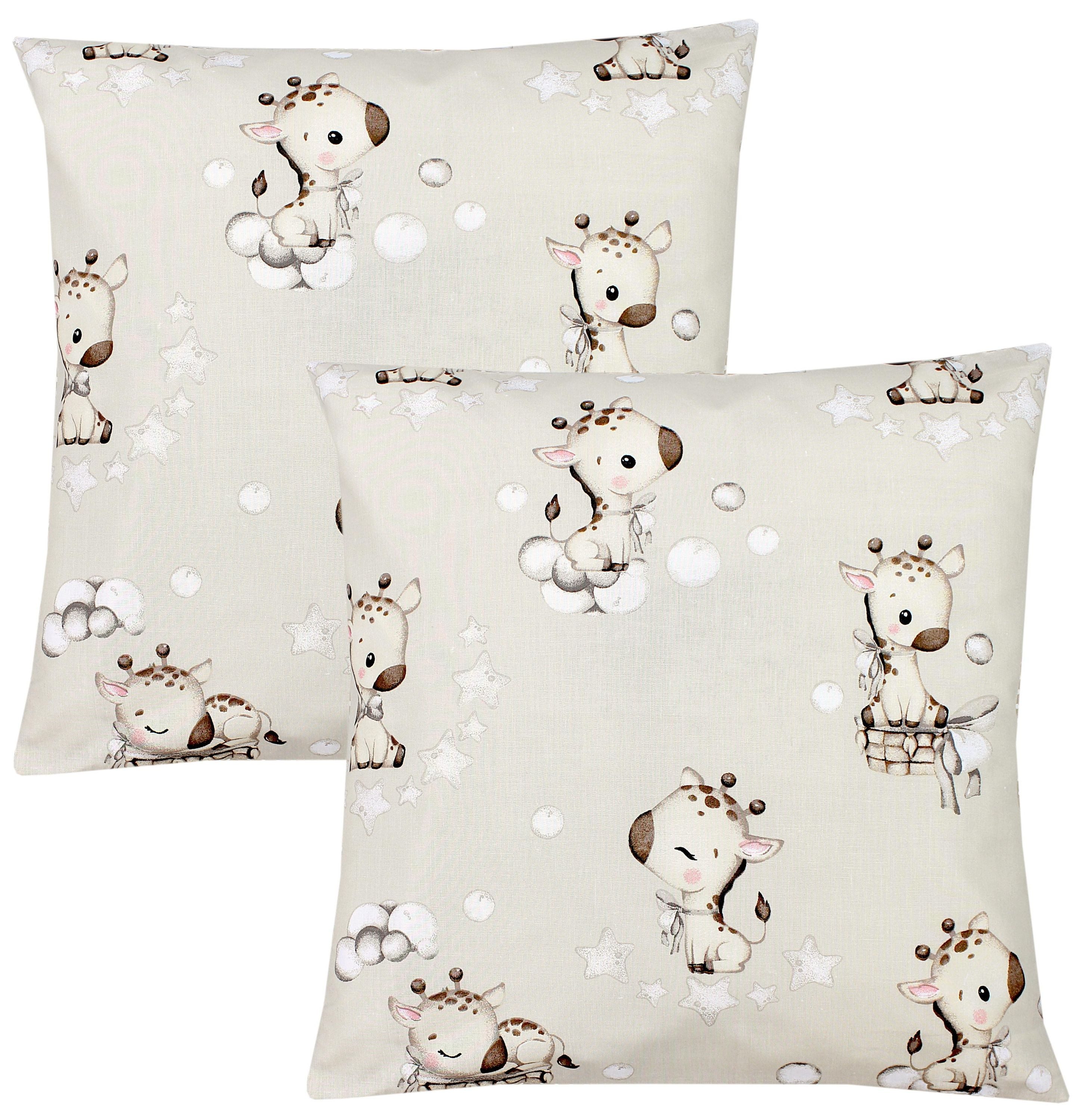 TupTam Kissenbezüge Kinder Kissenbezug Dekorativ Gemustert mit Hotelverschl günstig online kaufen