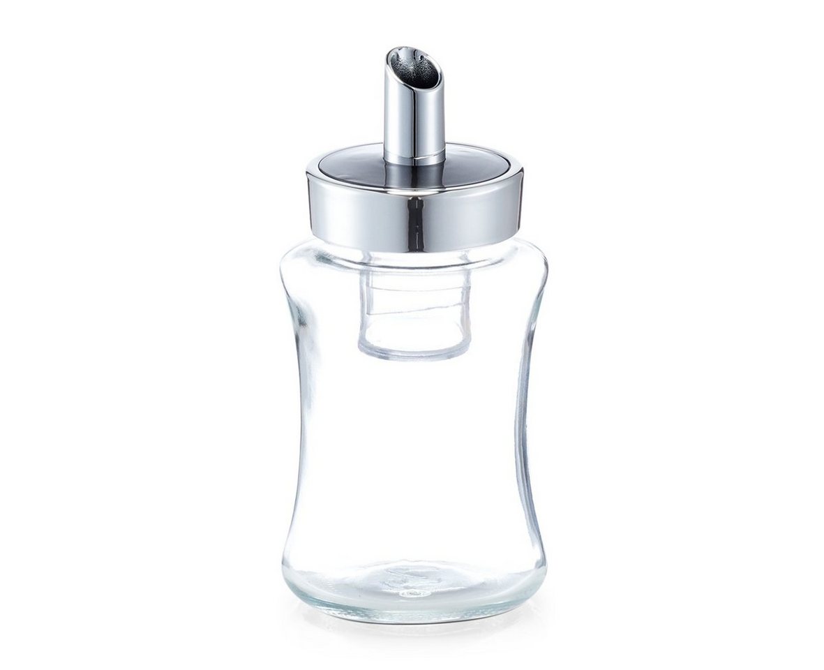 Zeller Present Glas Zuckerstreuer, Glas / Deckel: ABS+PS, 210 ml, Ø7 x 11,5 cm