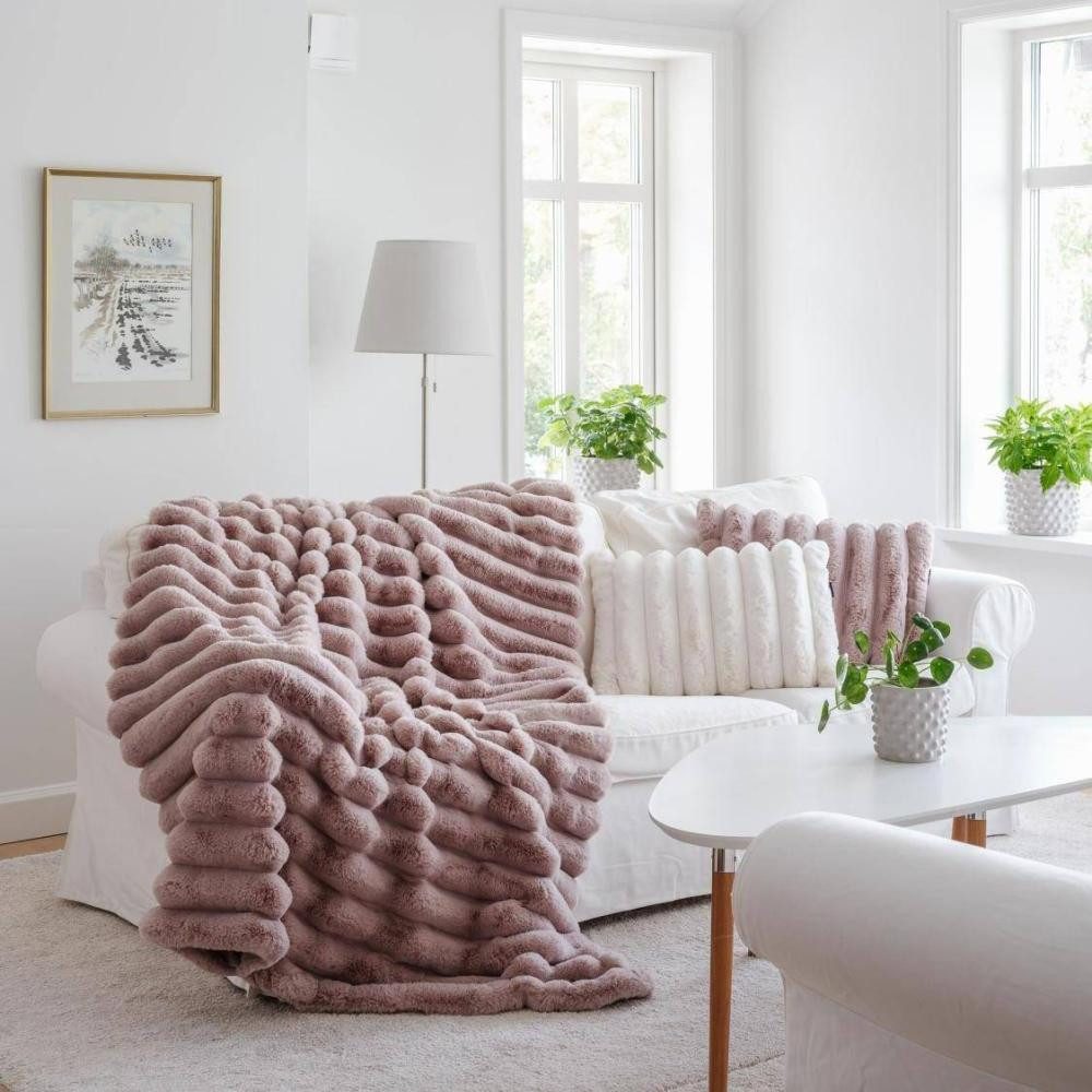 Plaid Liny Kuscheldecke von Skinnwille, Skinnwille Home