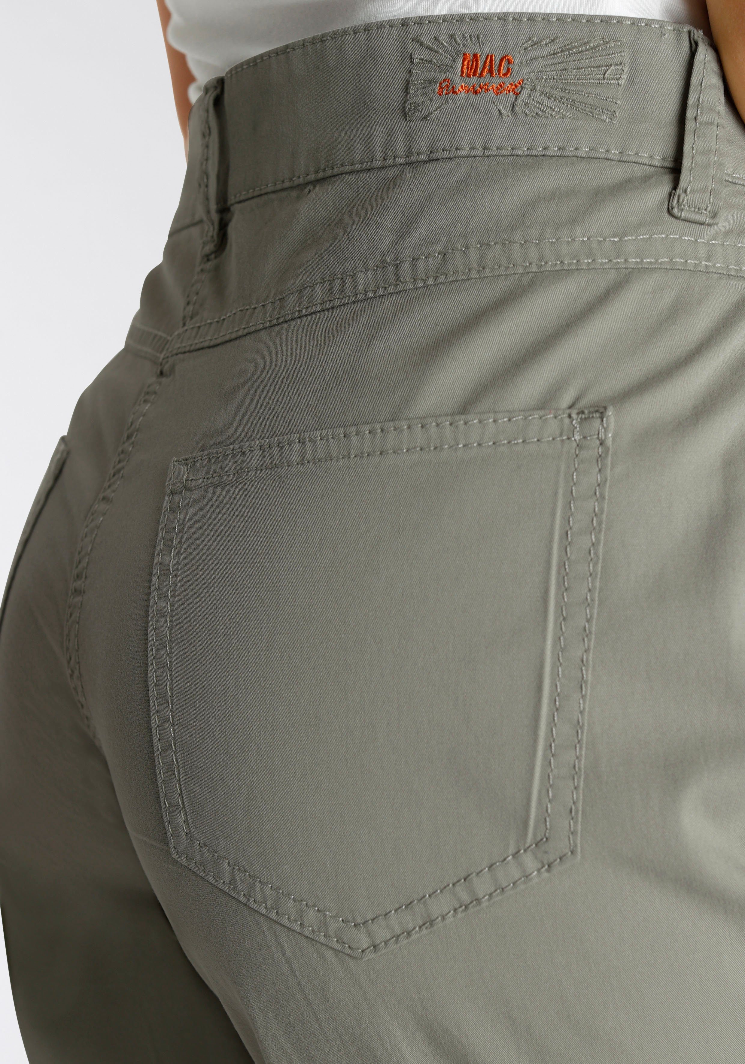 khaki Summer Qualität sommerlicher in Melanie green 7/8-Hose Verkürzt MAC