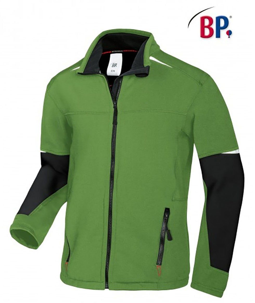 BP® bp langarm Arbeitsjacke Fleece Stehkragen grün Herren Fleecejacke Arbeitsjacke für Outdoor 1987-679