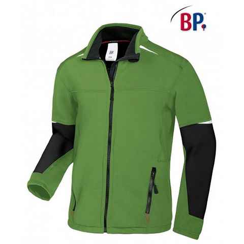 bp Arbeitsjacke BP® Fleecejacke Outdoor Arbeitsjacke Fleece Stehkragen langarm grün für Herren 1987-679