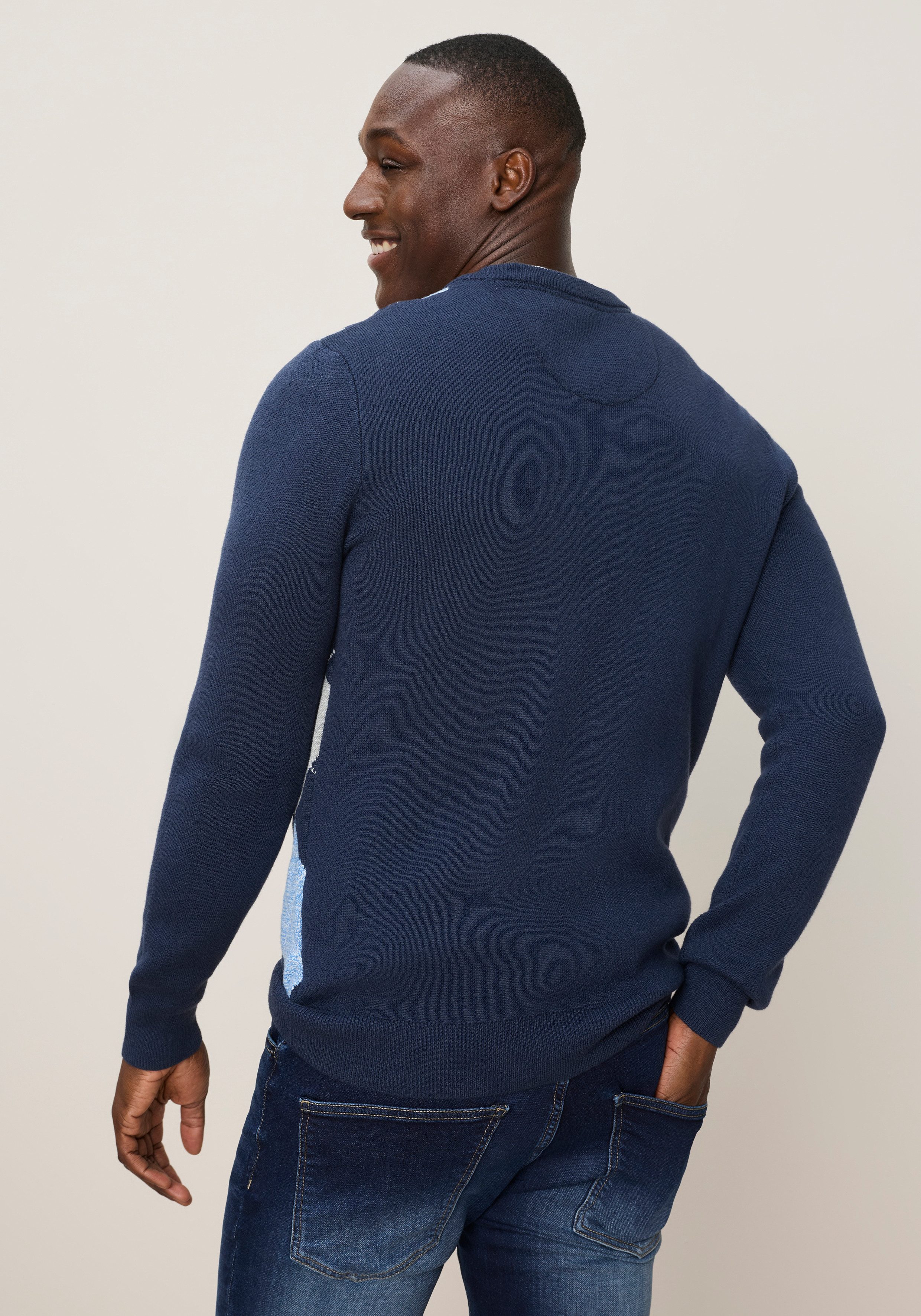 DELMAO Rundhalspullover Trendiger Style ! Feinstrick mit Rautenmuster, ideal für die Übergangszeit. € 34,99, (€ 34,99 pro 1 Stk).