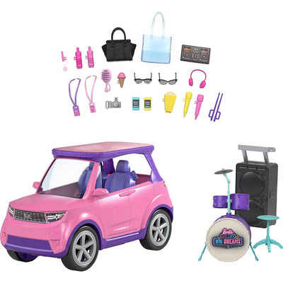 Mattel® Anziehpuppe Barbie Big City Dreams SUV, Auto inkl. Bühne und