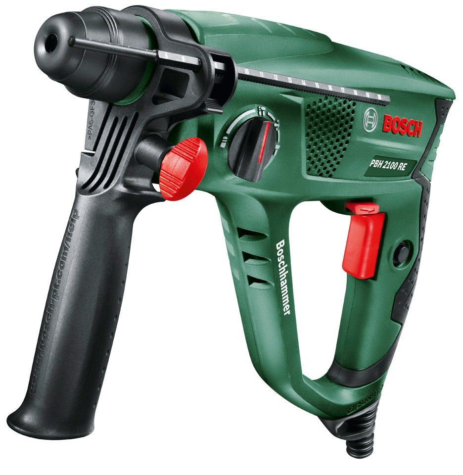 Bosch Home & Garden PBH 2100 RE rotary hammer, 230 V, max. 2300 rpm, incl. 6-piece drill bit set