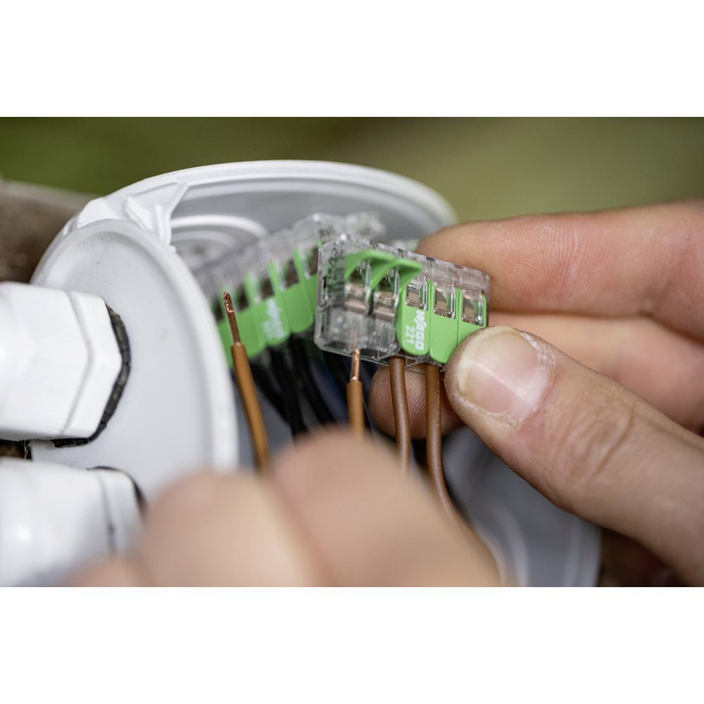 WAGO Verbindungsklemme WAGO 221-425 221 Verbindungsklemme flexibel: 0.14-4 mm² starr: 0.2-4 m