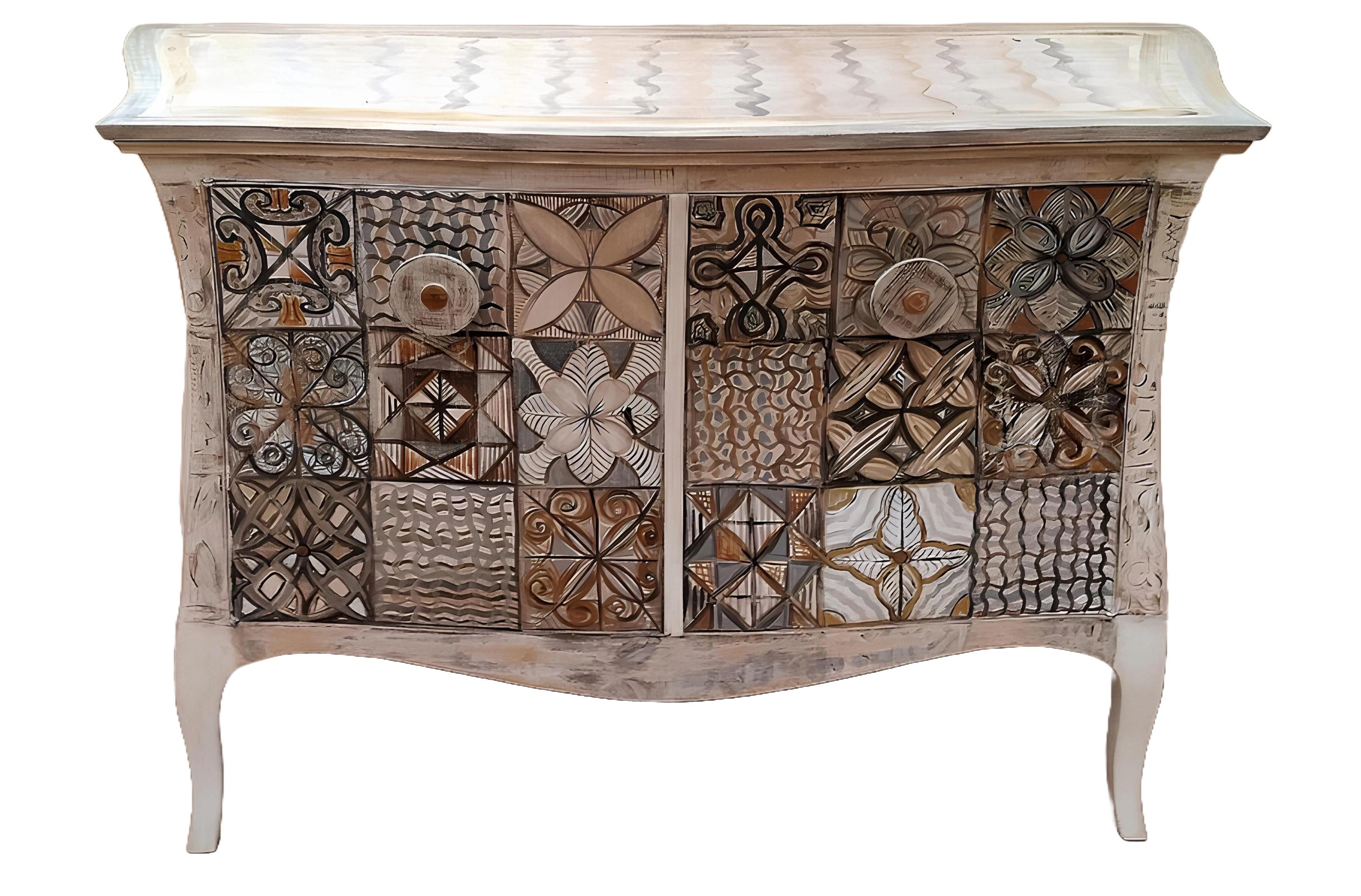 Xlmoebel Kommode Elegante Kommode im Art-déco-Stil mit modernem Design und Stauraum (Kommode, 1 St., Kommode), Hergestellt in Europa