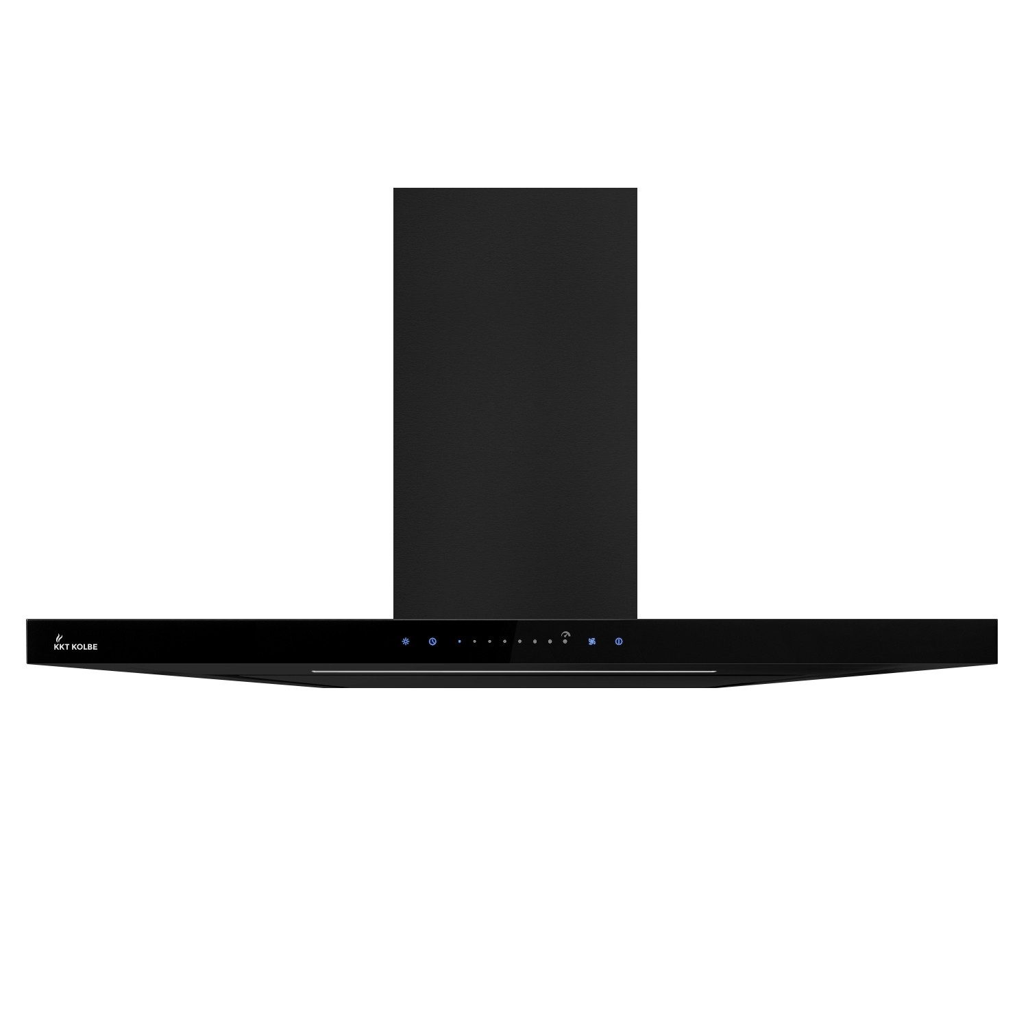 KKT KOLBE Wandhaube Wandhaube Dunstabzugshaube 90cm FLAT9006S Wandhaube Dunstabzugshaube 90cm FLAT9006S, Abzugshaube / Edelstahl / Schwarz / Glas / WIFI / 9 Stufen / LED