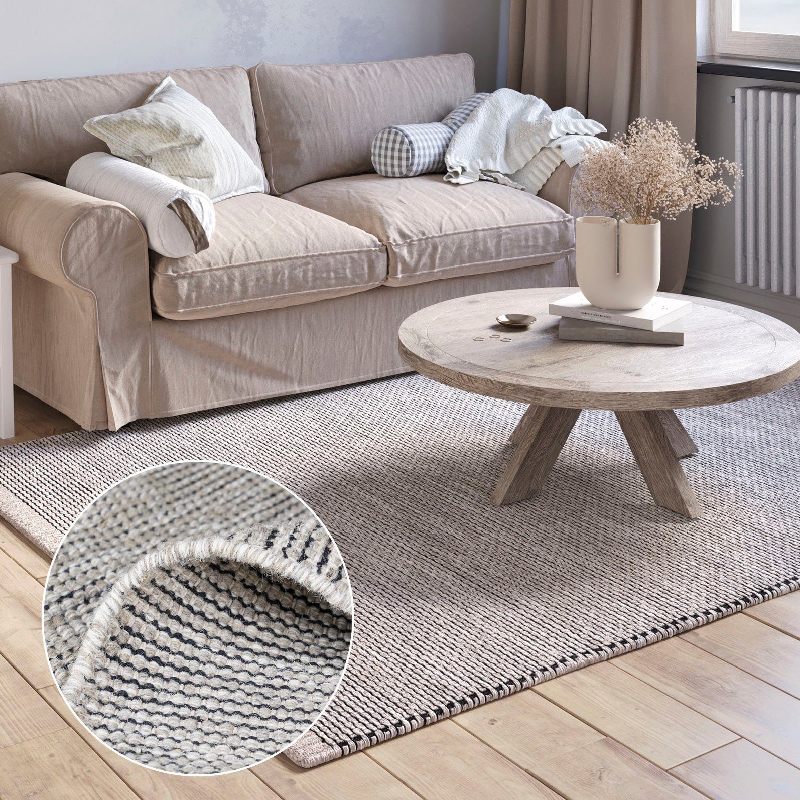 Myflair Möbel & Accessoires Wollteppich Anisa, günstig online kaufen