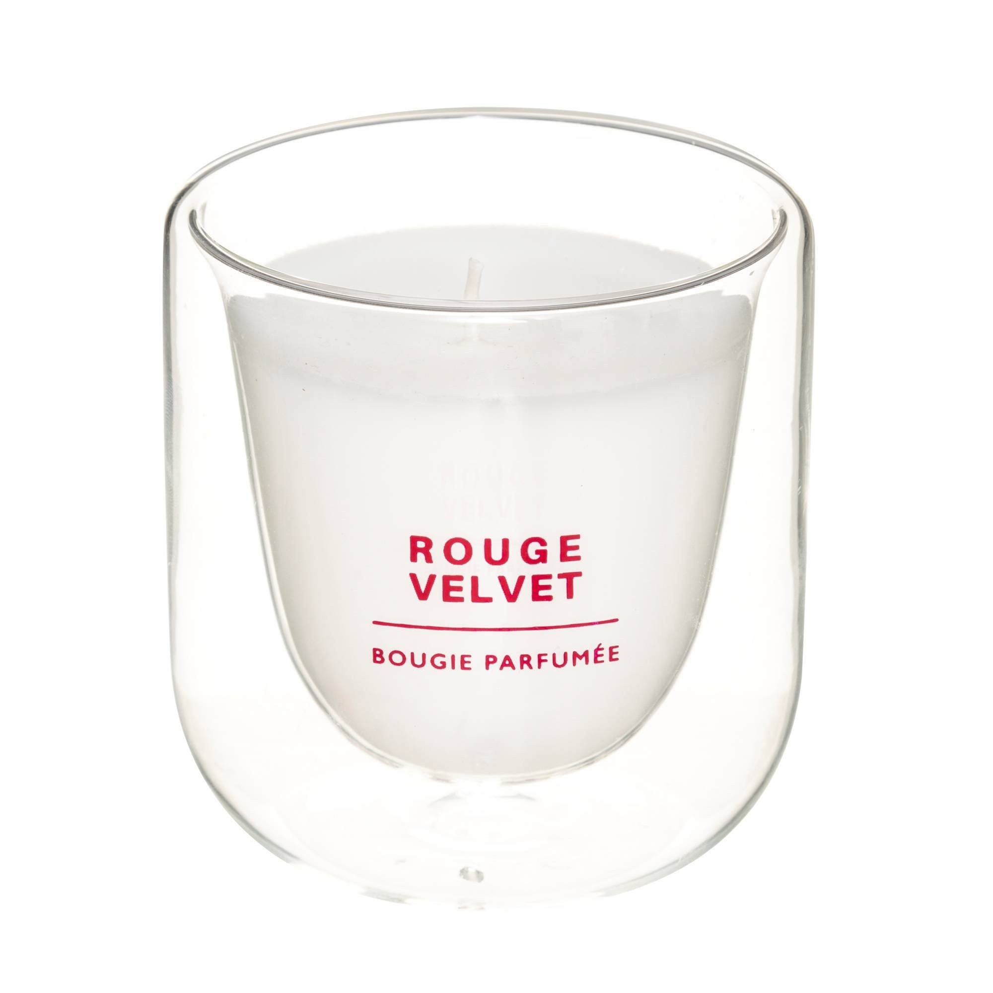 Atmosphera Créateur d'intérieur Duftkerze Duftkerze im Glas ROUGE VELVET, 130 g (Raumduft, Dekokerze)