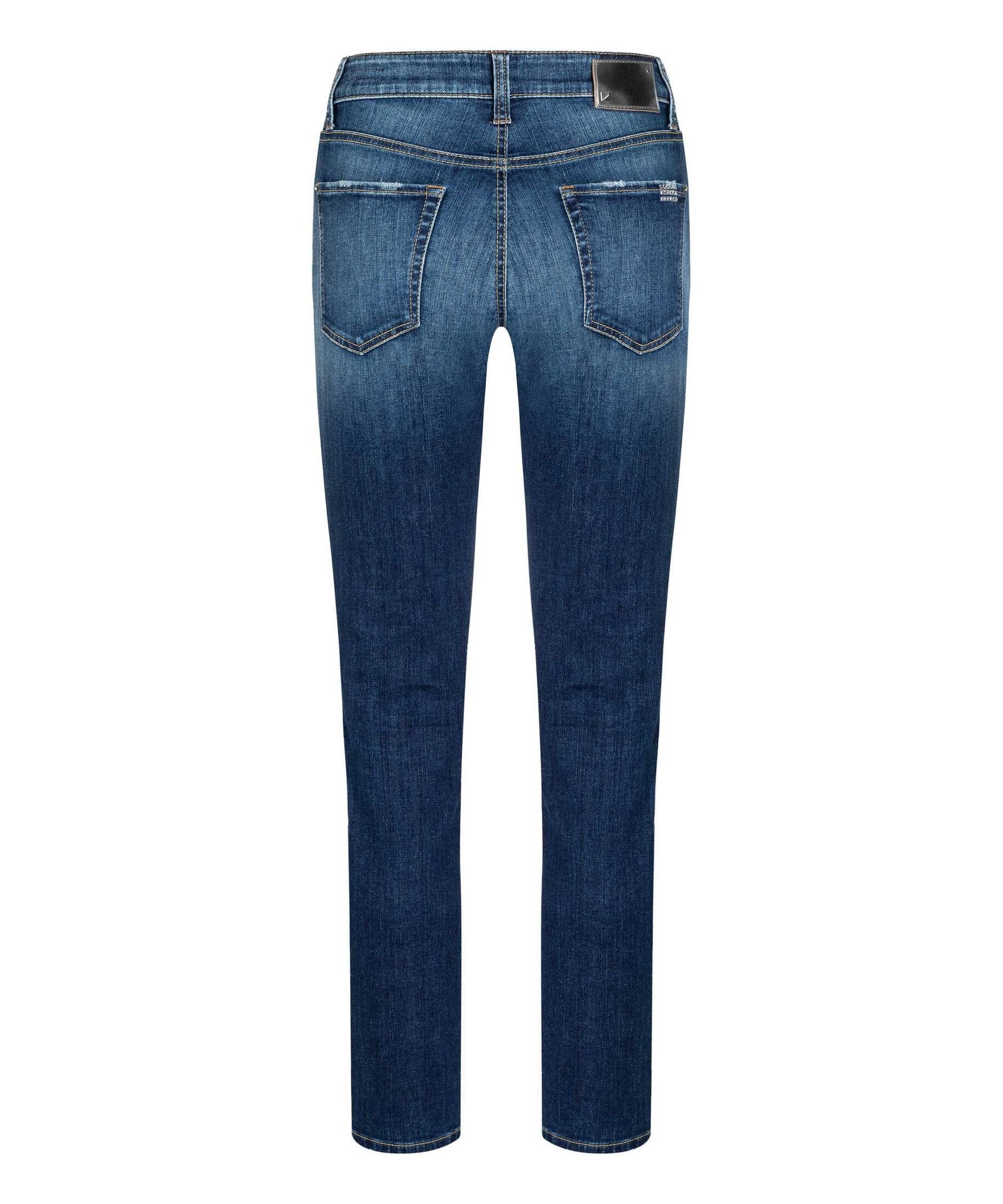 (1-tlg) 5-Pocket-Jeans Damen Jeans Fit Slim Cambio PARIS