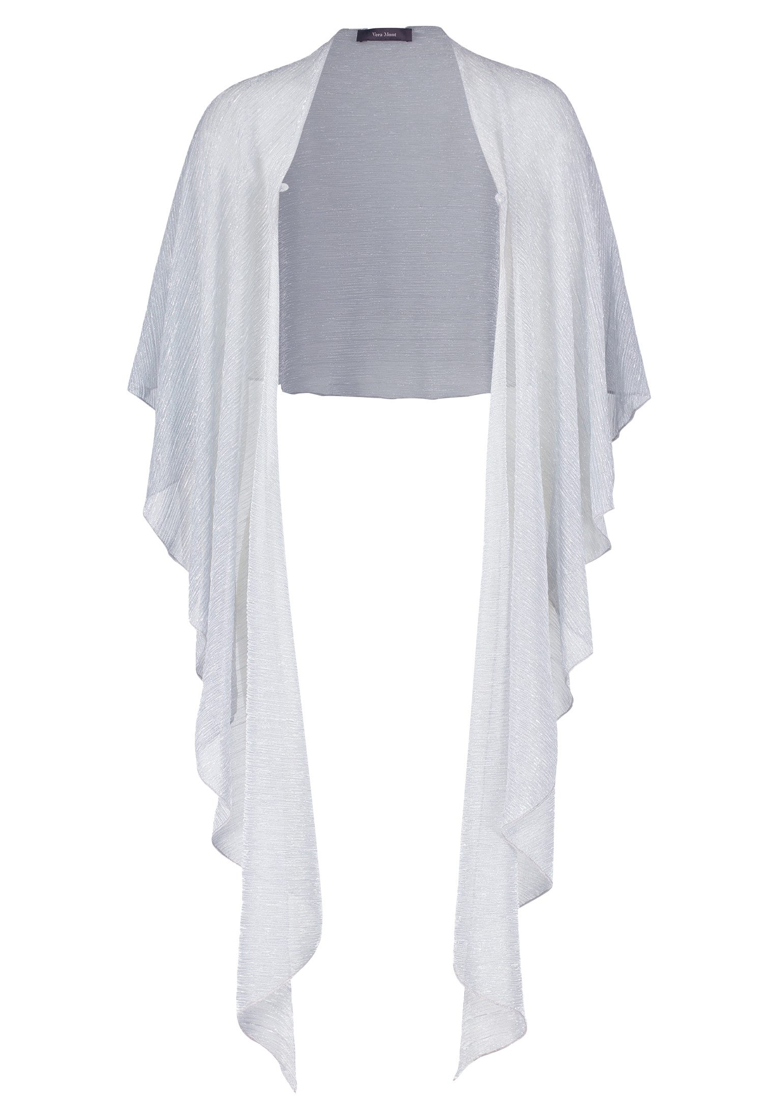 Vera Mont Multifunktionstuch "Vera Mont Damen Cape im Glitzer-Look" günstig online kaufen