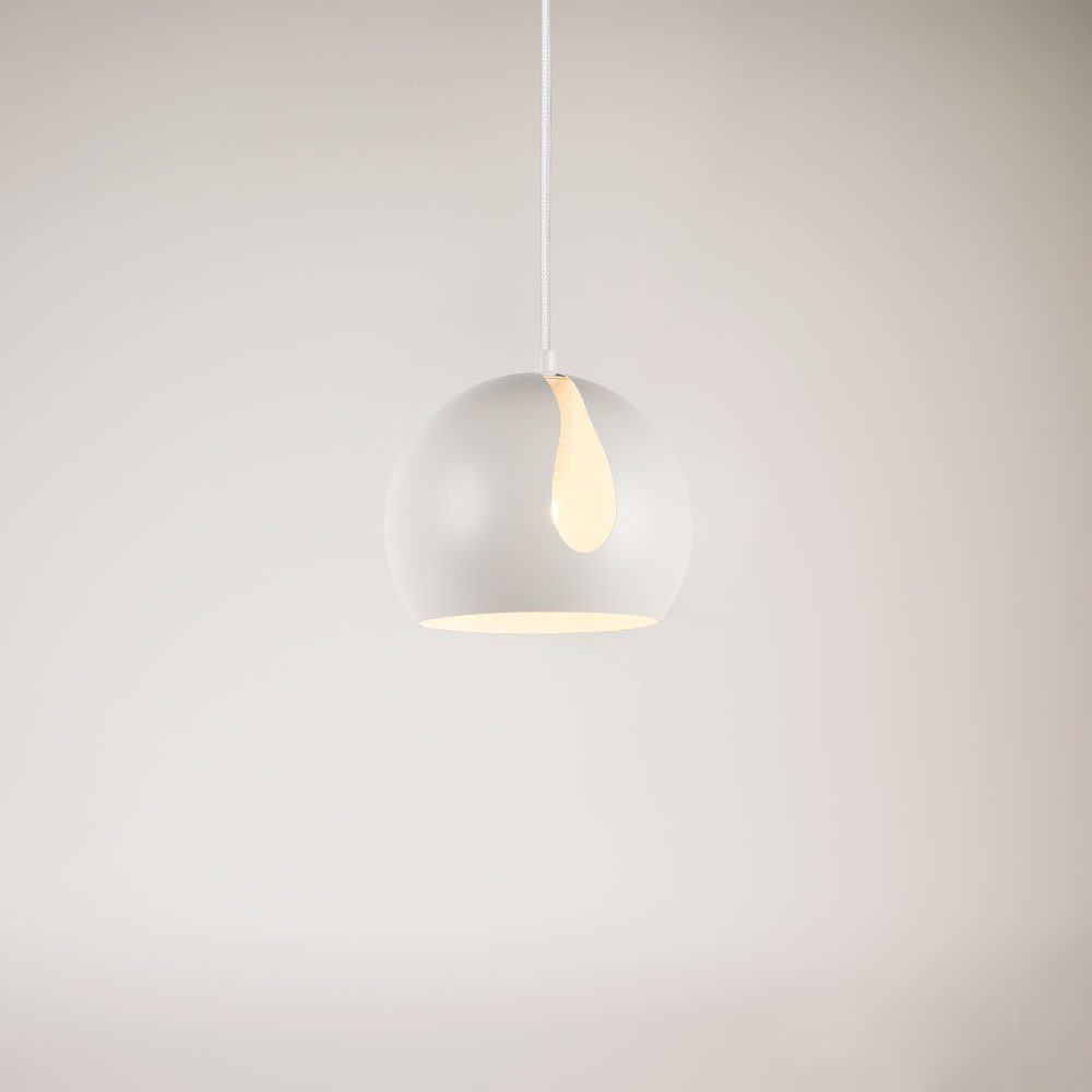 s.luce Pendelleuchte Pendelleuchte Ball tauschbarer Schirm günstig online kaufen