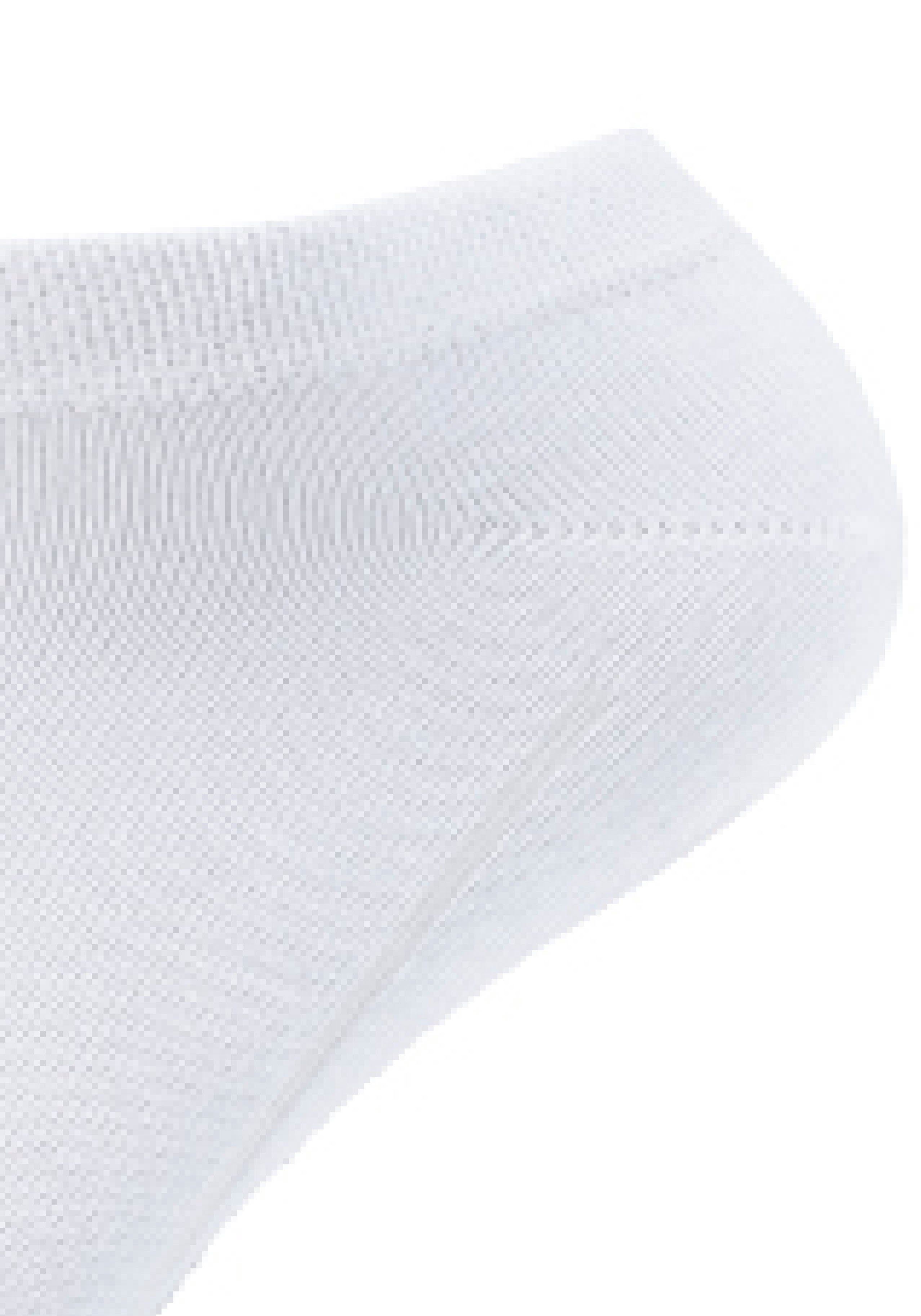 Camano Sneakersocken drückende Komfortbund (Packung, ohne 7-Paar) Mit Nähte weichem weiß