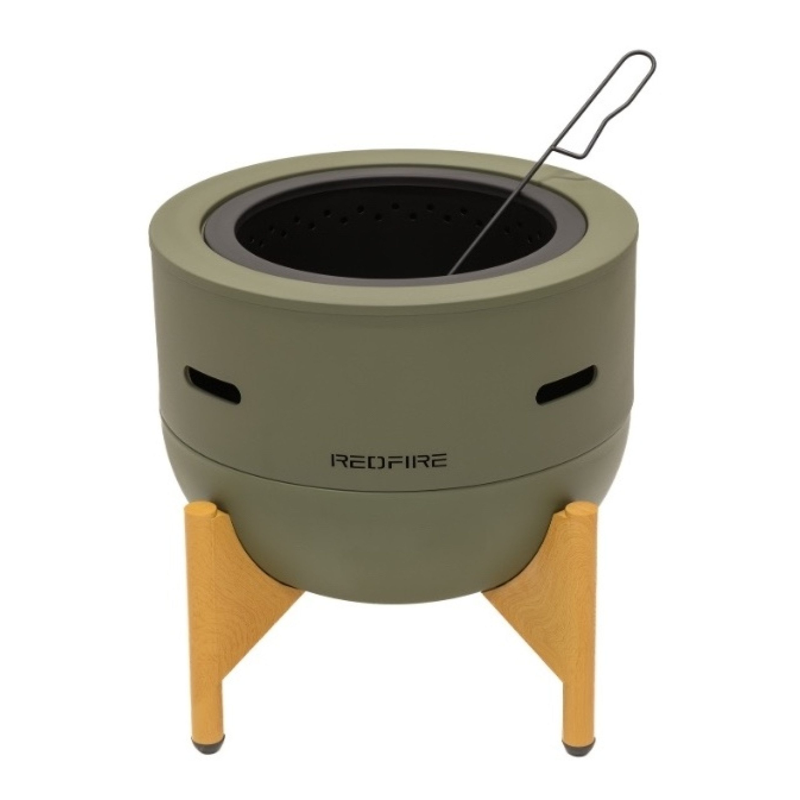 REDFIRE® Feuerschale REDFIRE® Pellet Firepit Jubilee M green Feuerschale Feuerkorb Ø 45