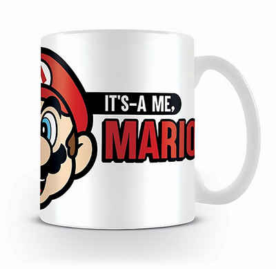 Nintendo Tasse Super Mario Tasse It'sA Me, Mario, 100% Keramik