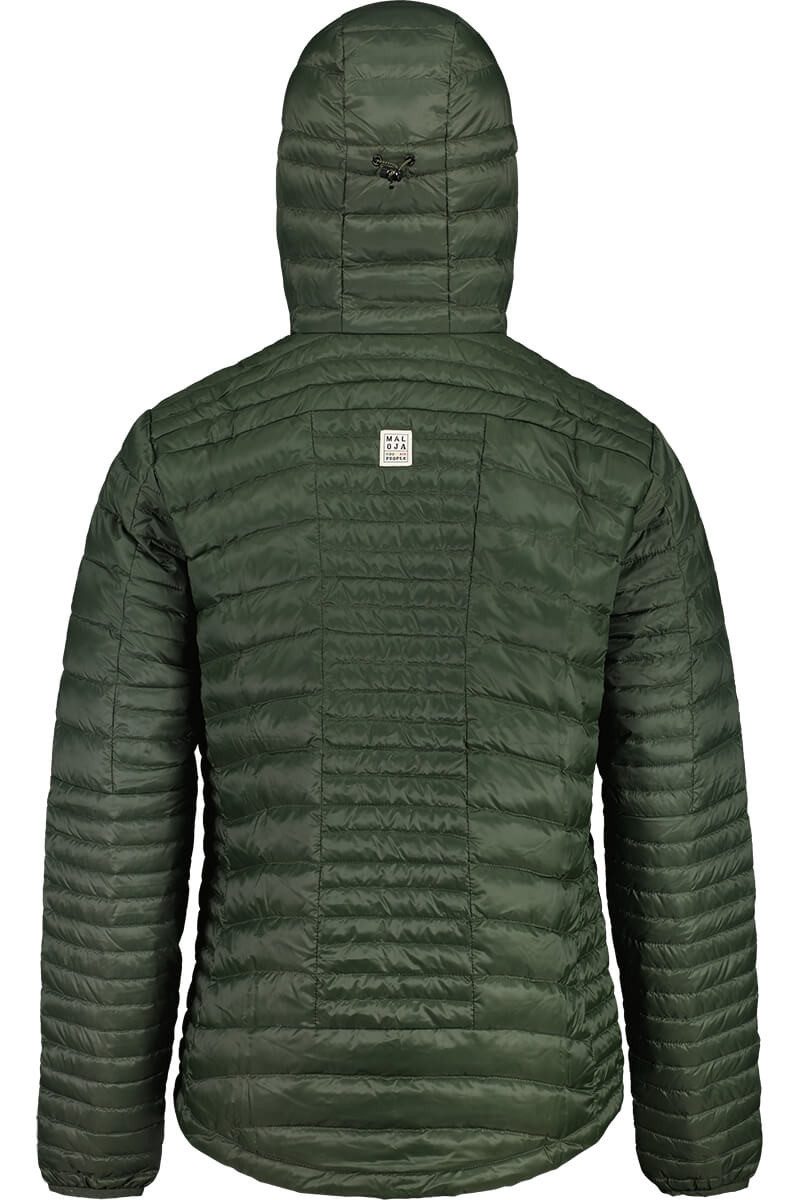 Maloja Winterjacke Winter-Daunenjacke AlmajM ReDown (winddicht, warm) forestgrün Herren