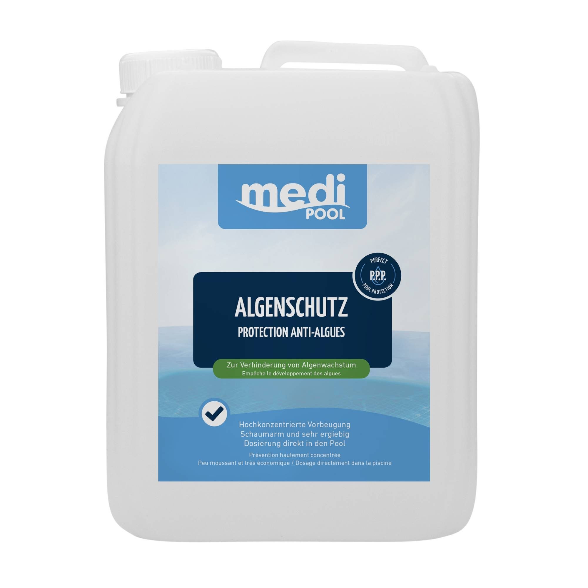 mediPOOL Poolpflege mediPool - Algenschutz 5,0 l