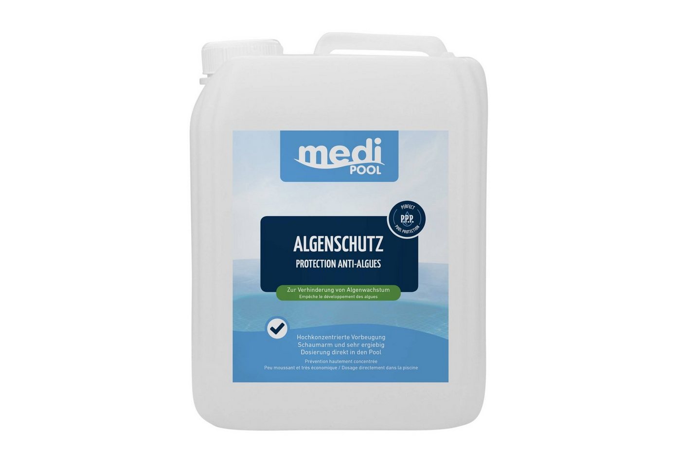 mediPOOL Poolpflege mediPool - Algenschutz 5,0 l