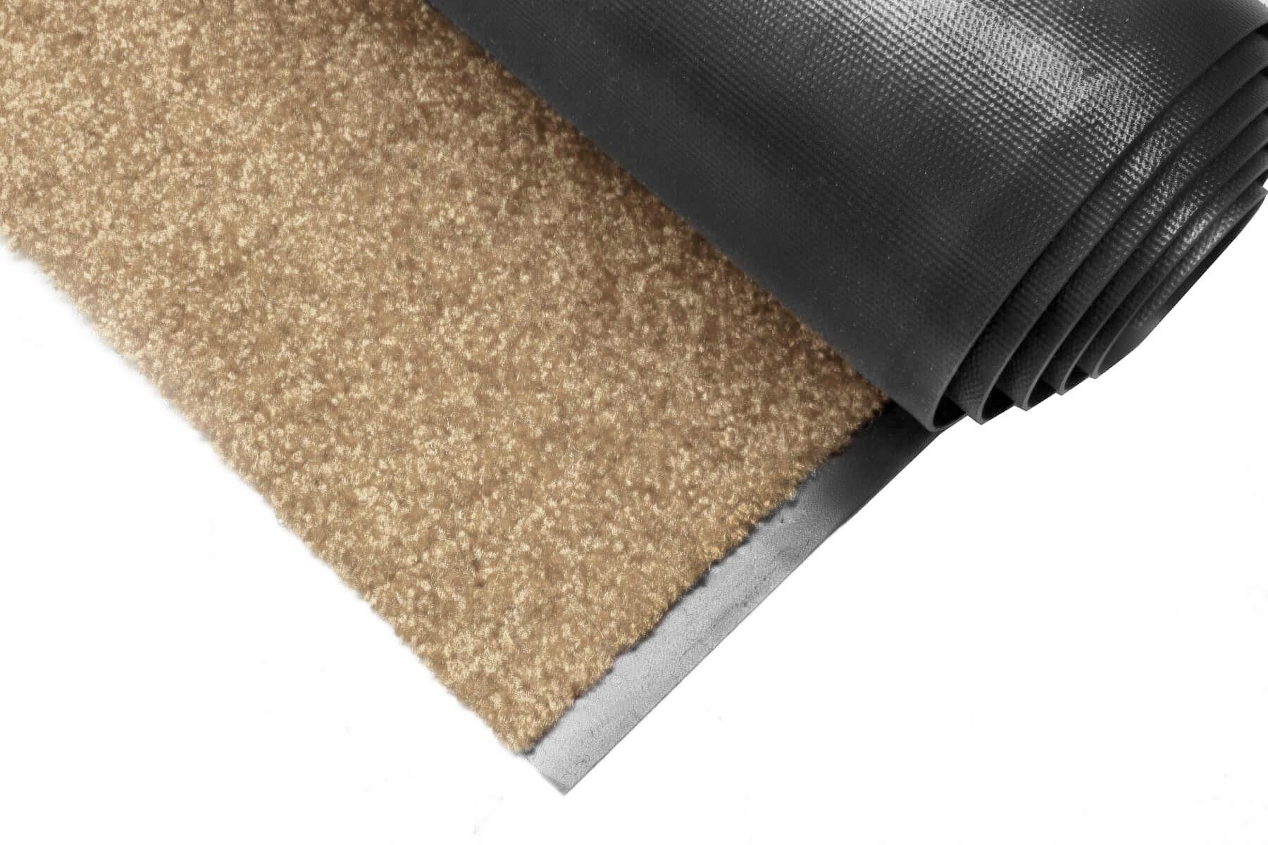 Primaflor-Ideen in Textil Läufer Schmutzfangläufer CLEAN, Made in Belgium, rechteckig, Höhe: 9 mm, Schmutzfangmatte, Uni Farben, strapazierfähig, rutschhemmend, waschbar