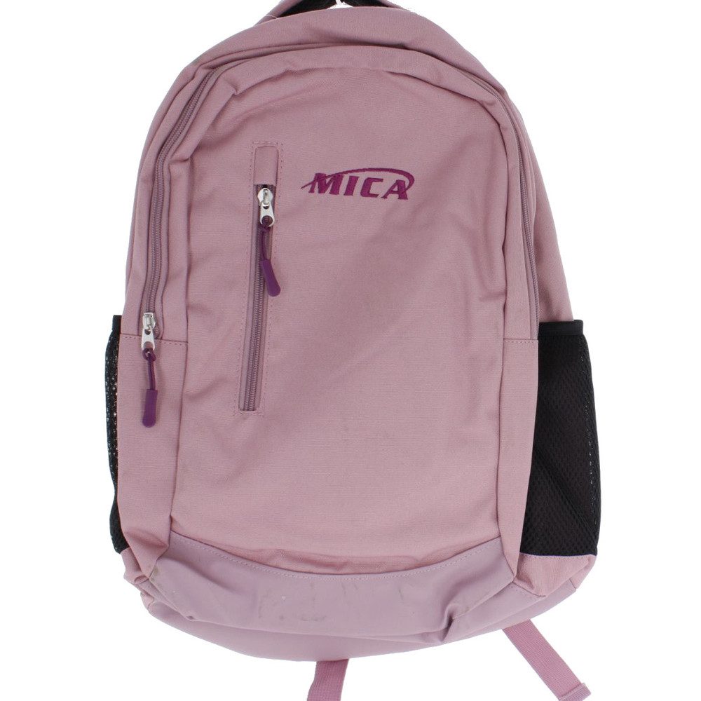 MICA Schulrucksack Rucksack rosa - aus Textil - ca. 31 x 46 x 15 cm