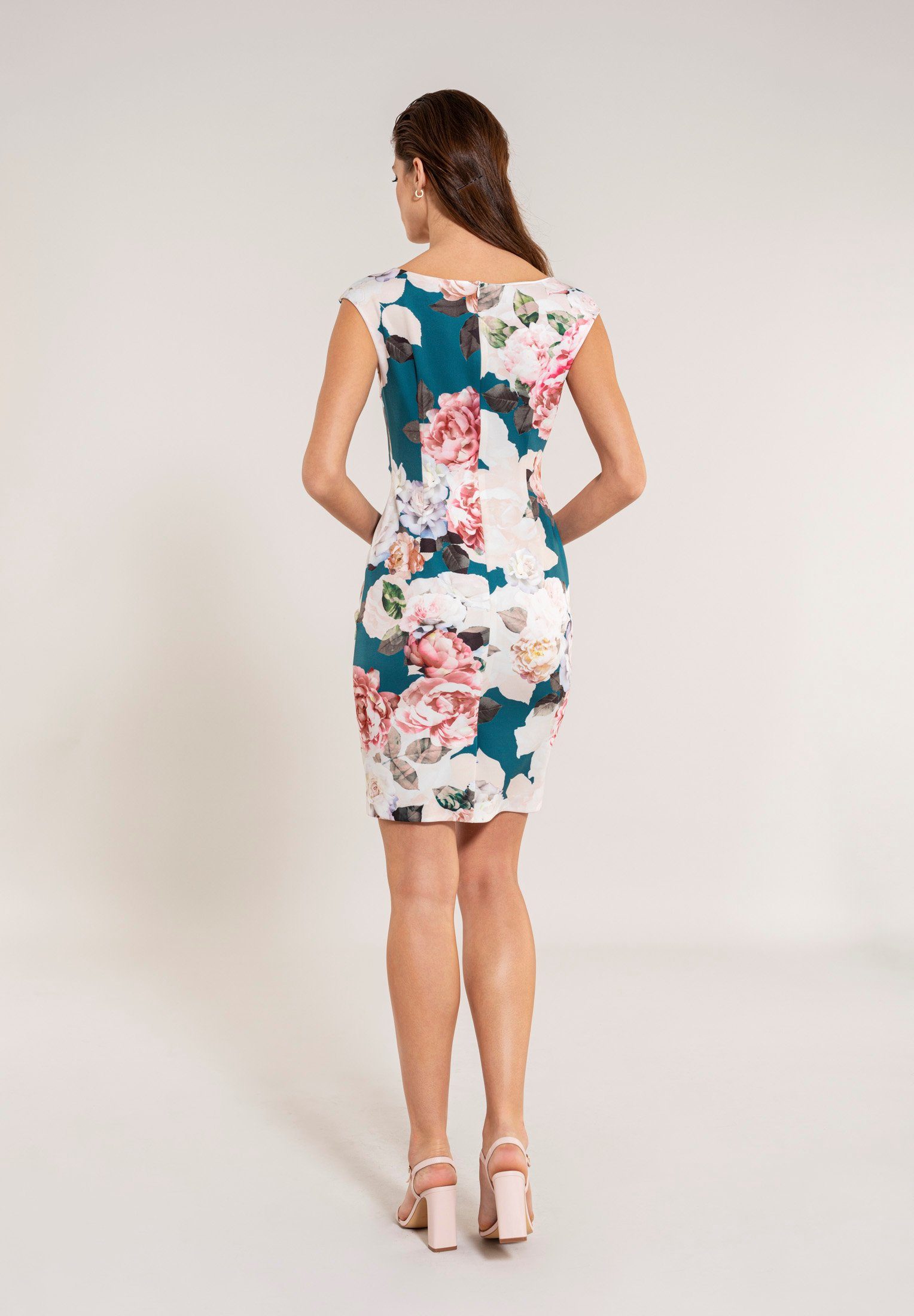 SWING Cocktailkleid Rundhalsausschnitt günstig online kaufen